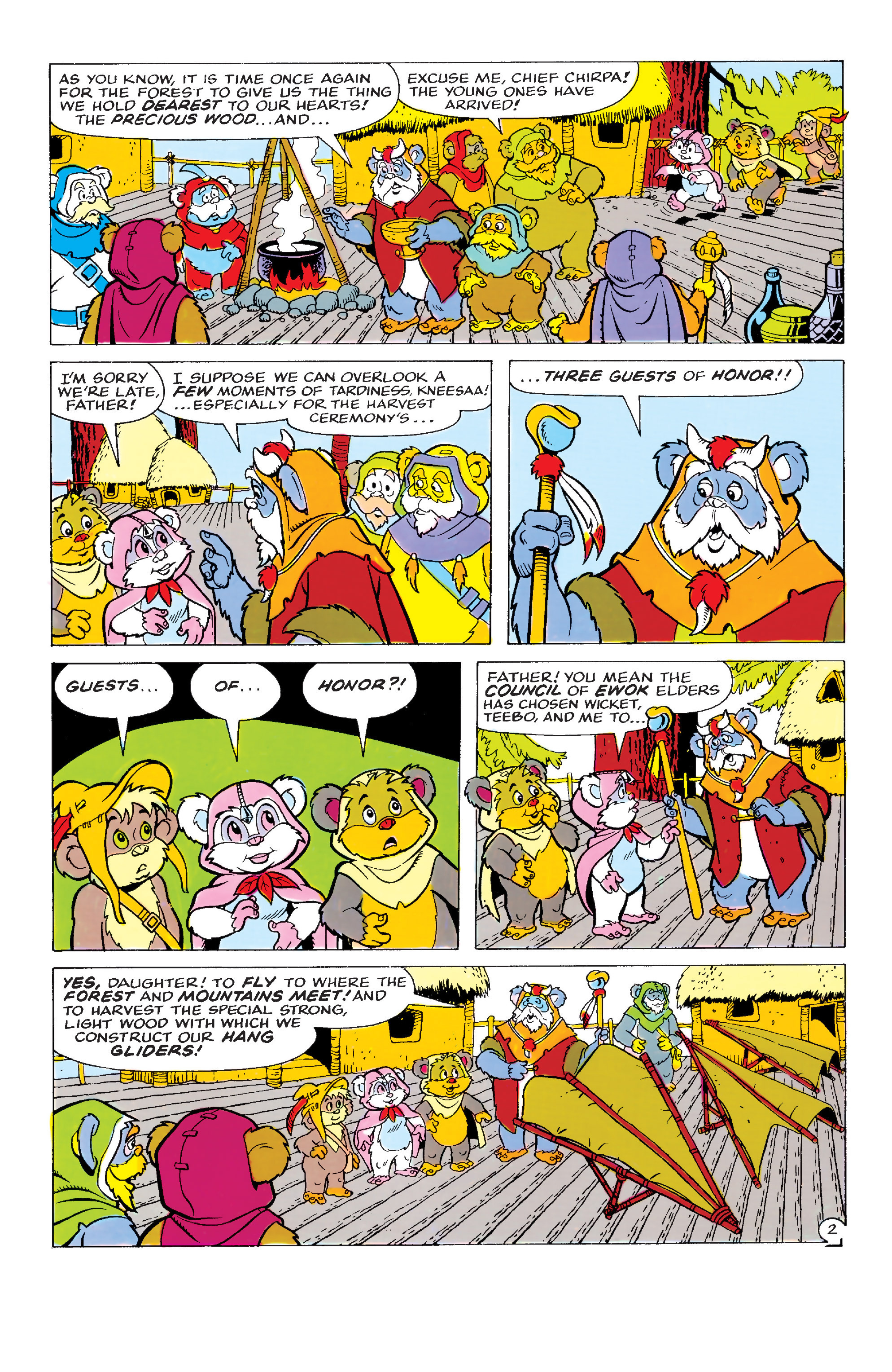 Read online Ewoks comic -  Issue #3 - 3