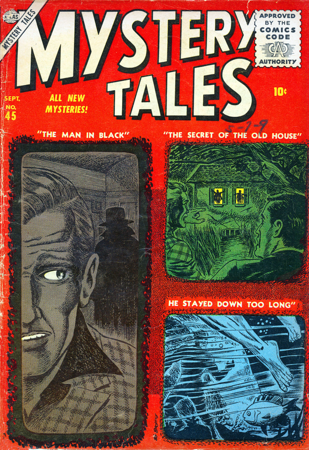 Read online Mystery Tales comic -  Issue #45 - 1