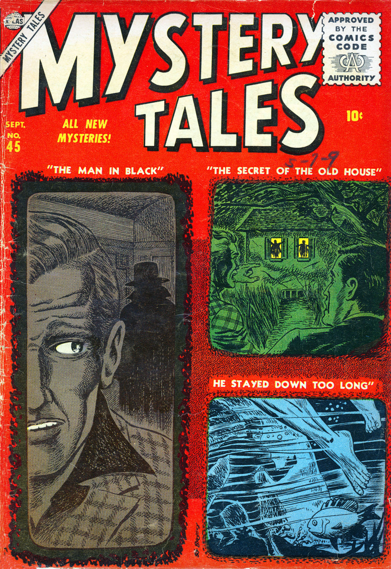 Read online Mystery Tales comic -  Issue #45 - 1