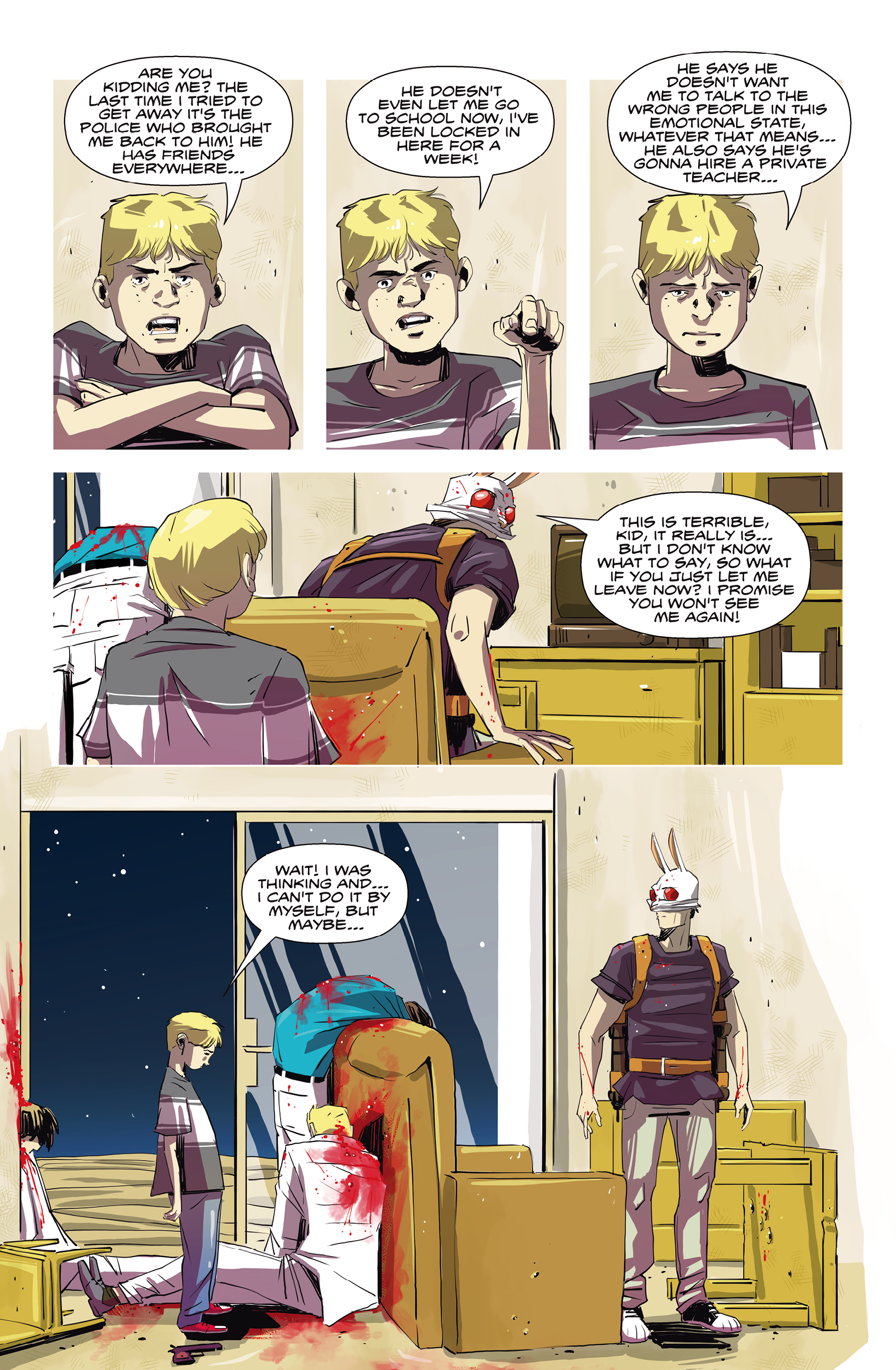 Read online Hotline Miami 2: Wrong Number comic -  Issue #4 - 34