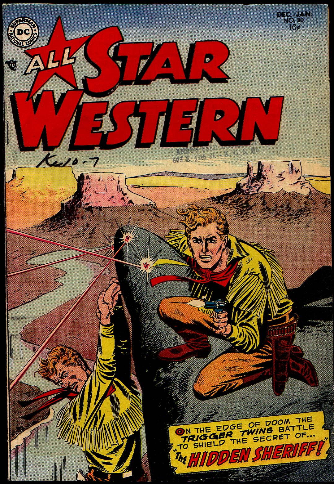 Read online All-Star Western (1951) comic -  Issue #80 - 1