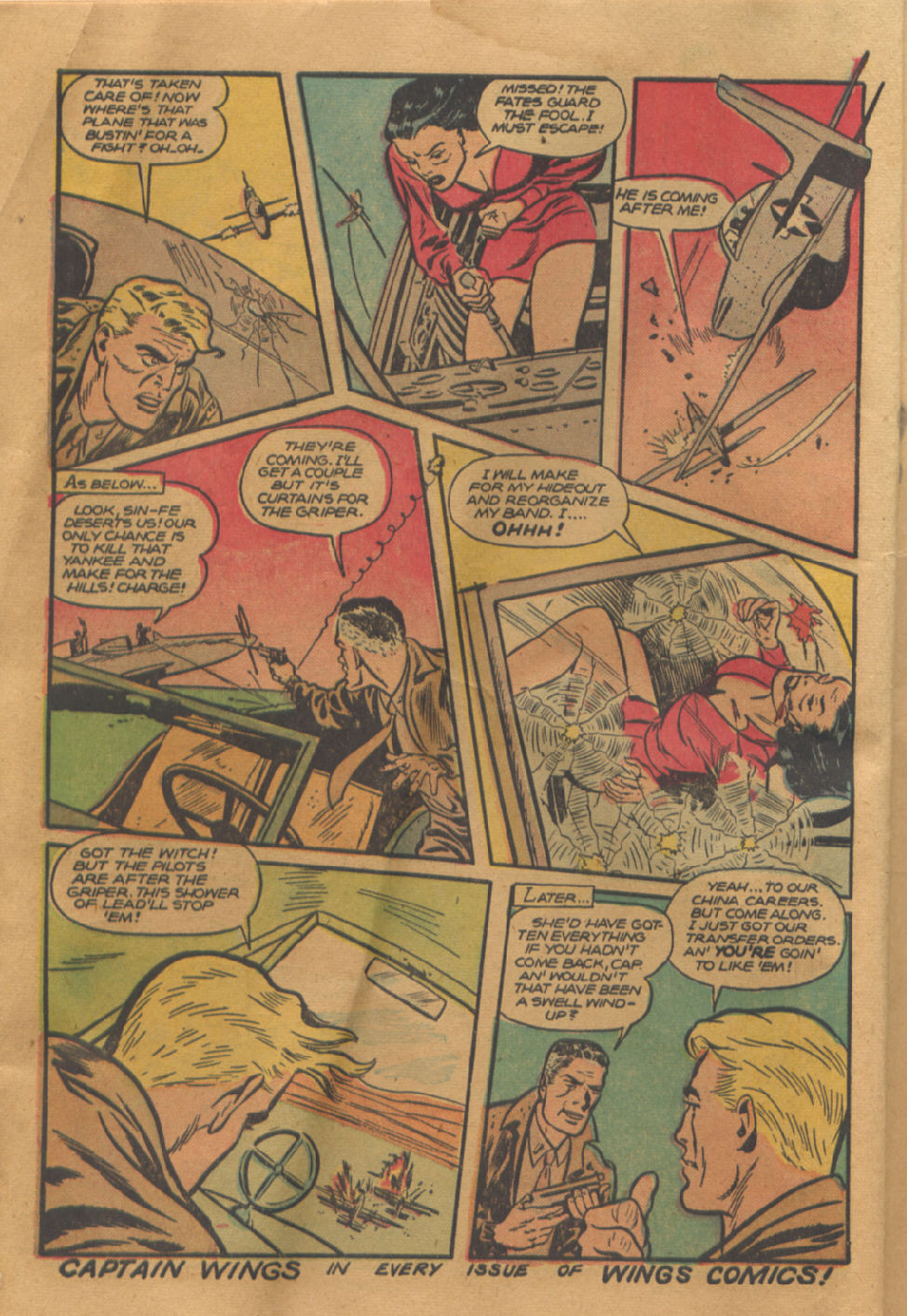 Read online Wings Comics comic -  Issue #84 - 12