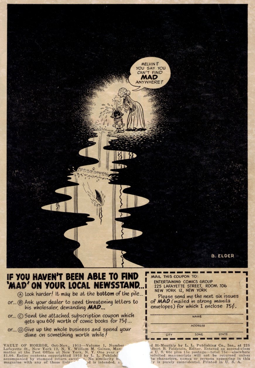 Read online The Vault of Horror (1950) comic -  Issue #33 - 3