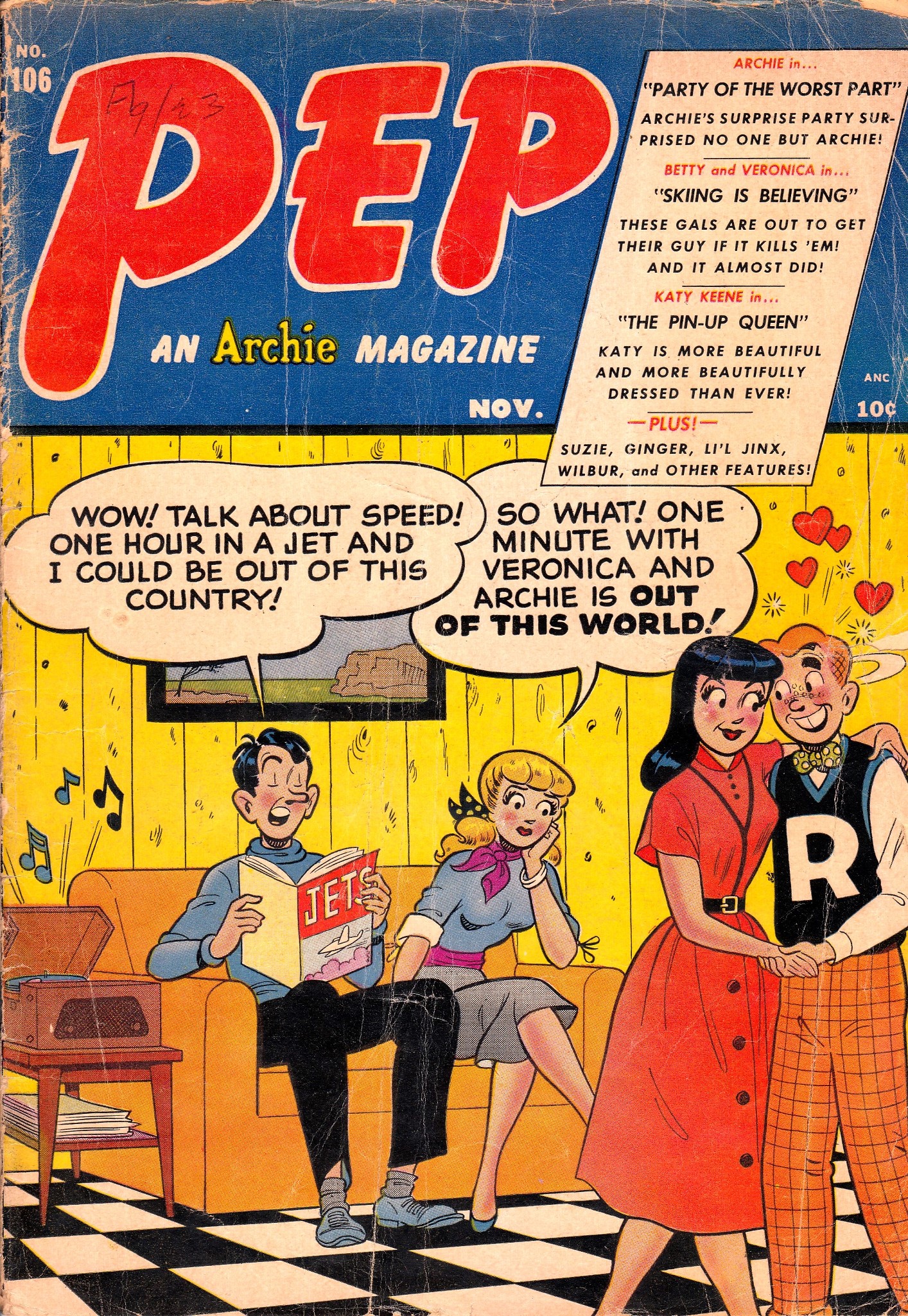 Read online Pep Comics comic -  Issue #106 - 1