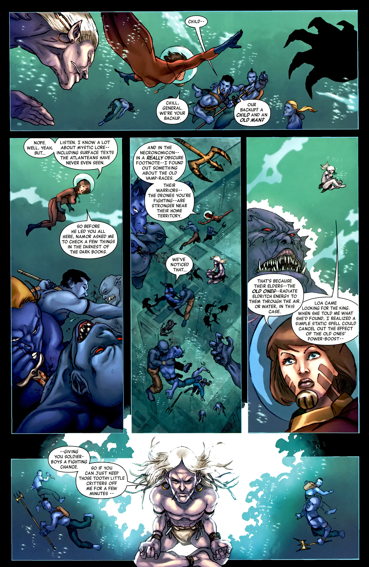 Read online Namor: The First Mutant comic -  Issue #4 - 7