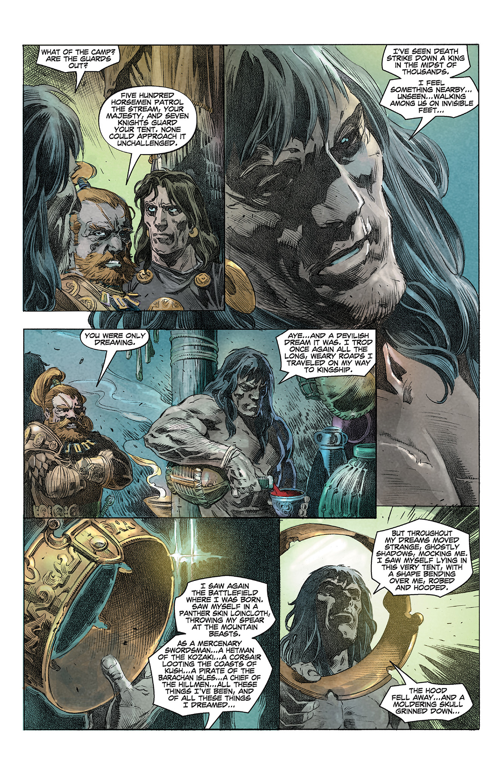 Read online King Conan: The Hour of the Dragon comic -  Issue #1 - 16