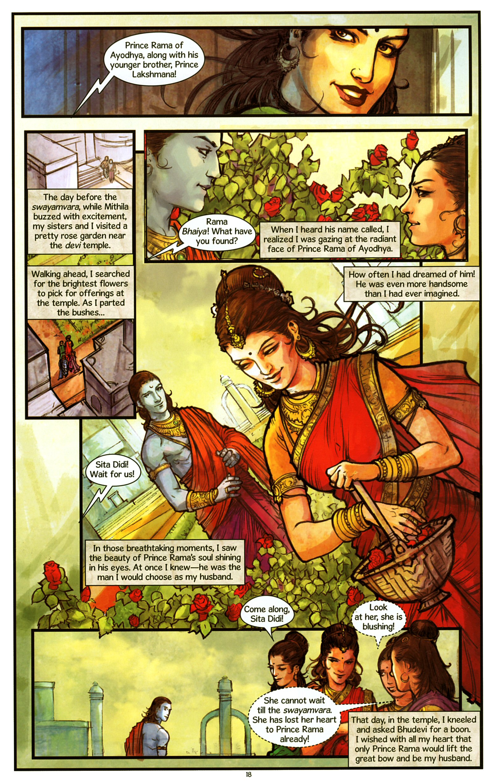 Read online Sita Daughter of the Earth comic -  Issue # TPB - 22