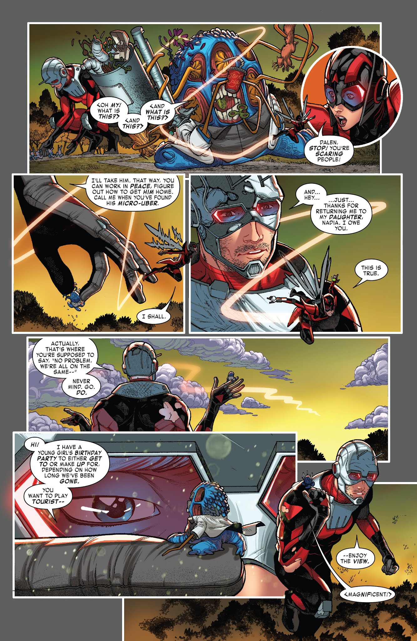 Read online Ant-Man & The Wasp comic -  Issue #4 - 9
