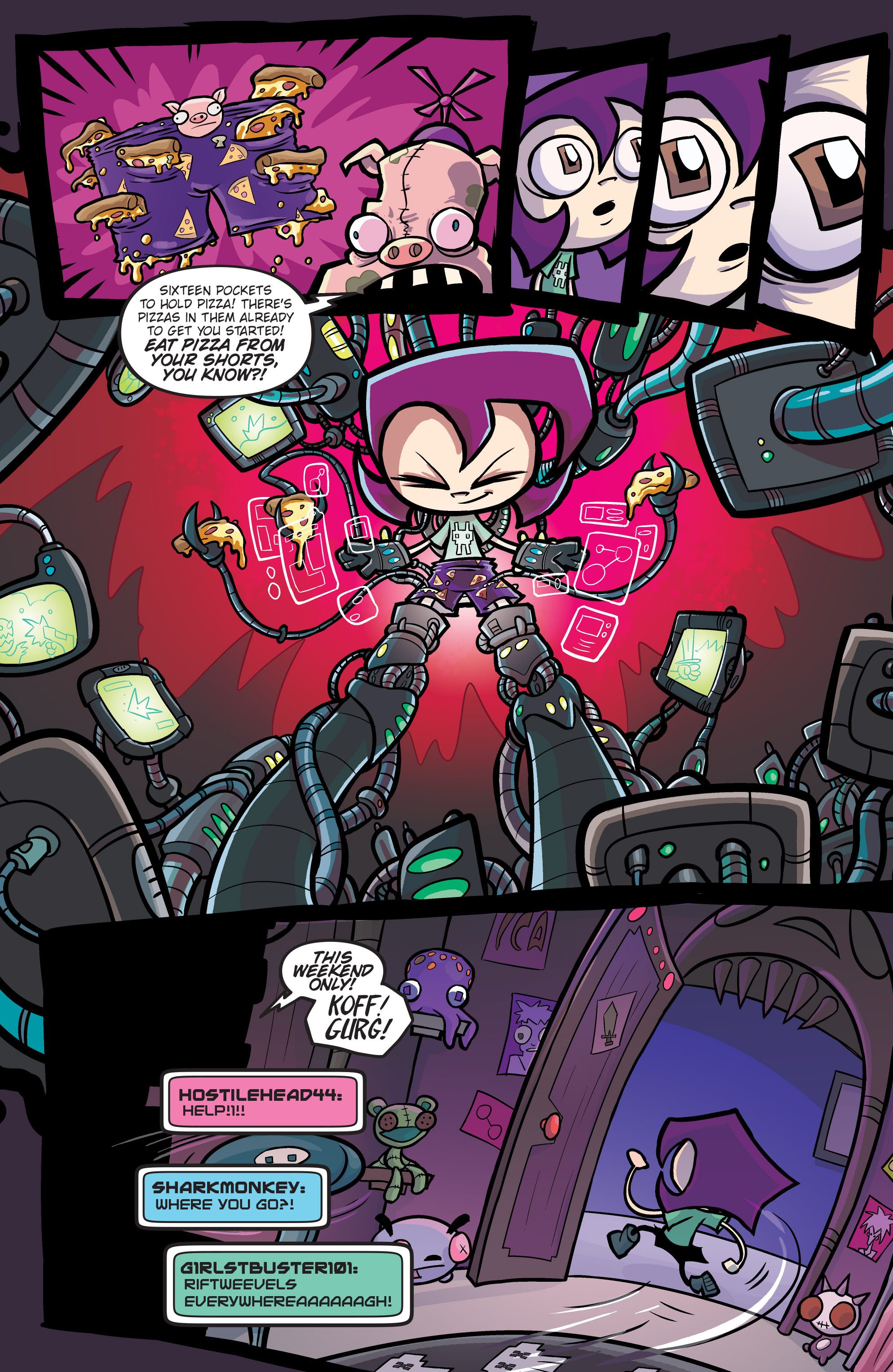 Read online Invader Zim comic -  Issue # _TPB 3 - 90