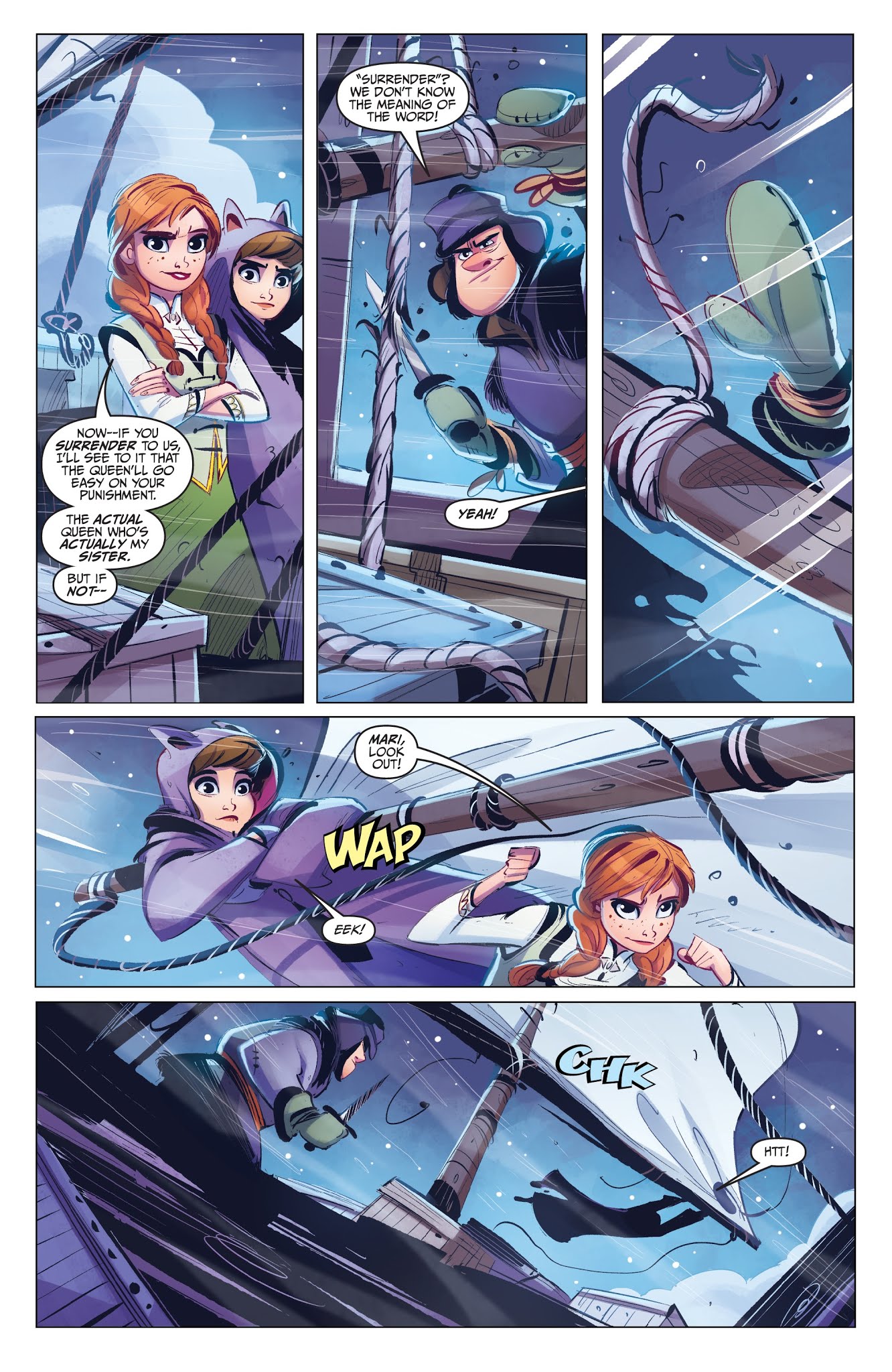 Read online Disney Frozen: Breaking Boundaries comic -  Issue #3 - 15