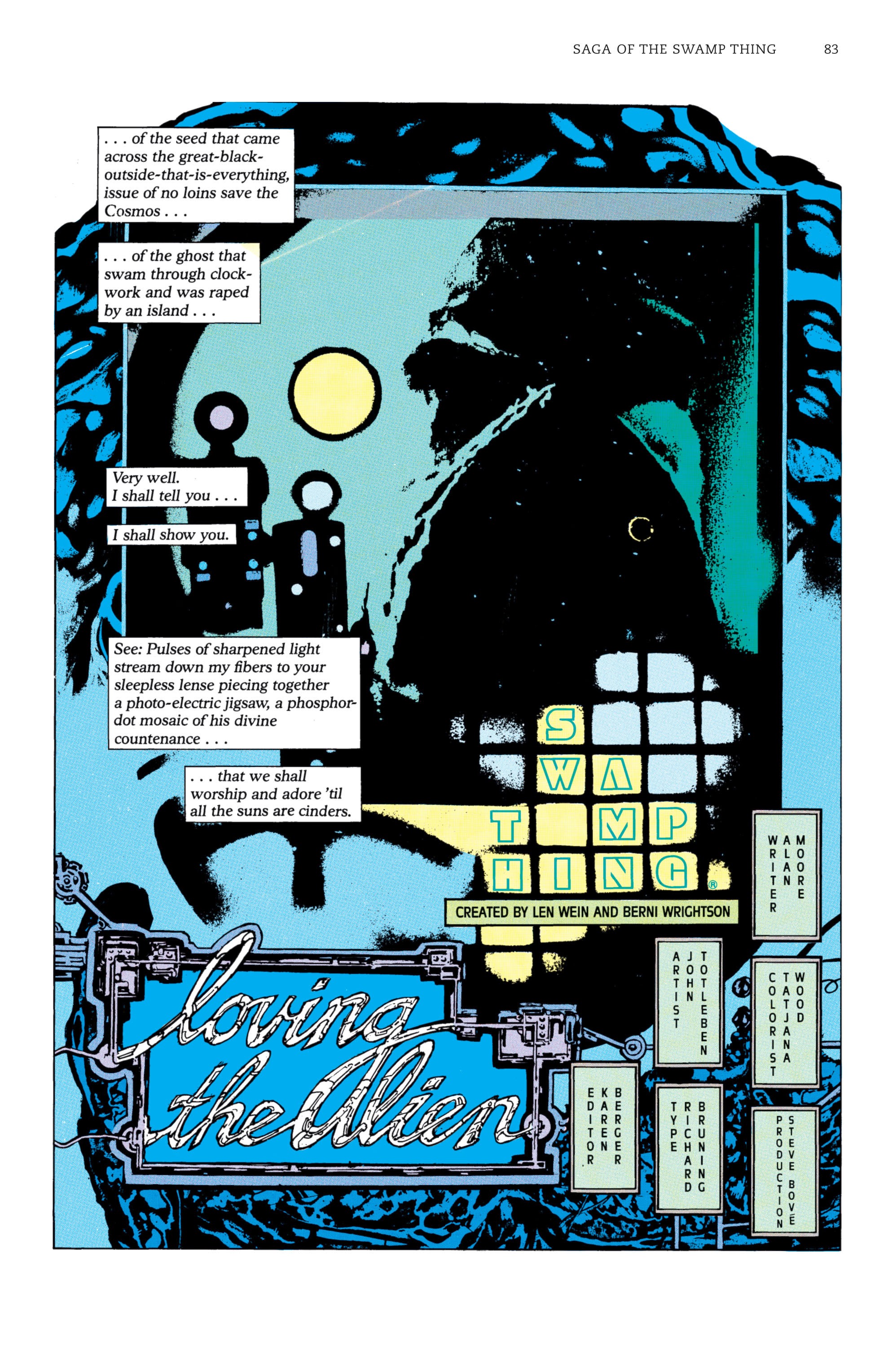 Read online Saga of the Swamp Thing comic -  Issue # TPB 6 (Part 1) - 80