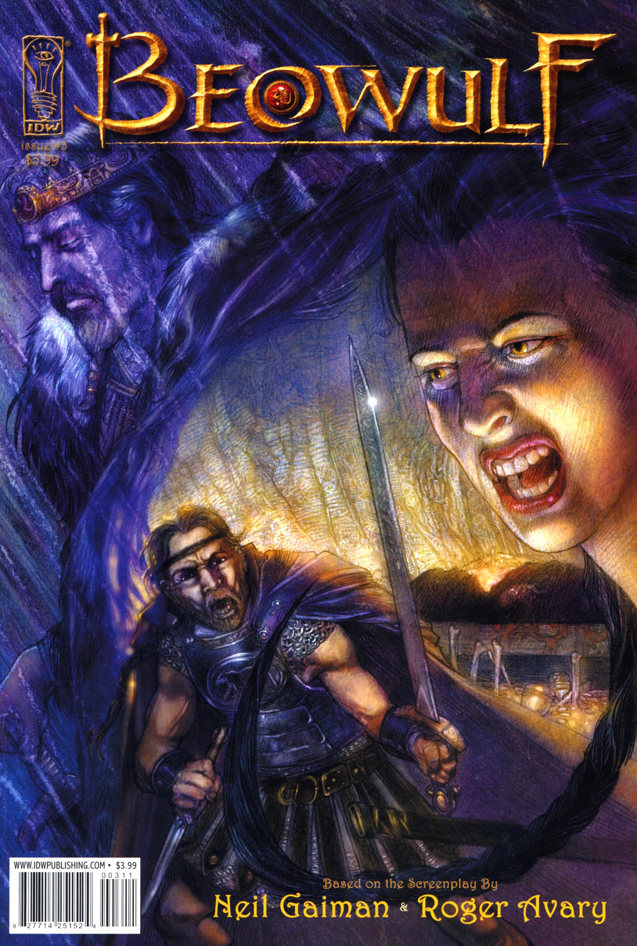 Read online Beowulf (2007) comic -  Issue #3 - 1