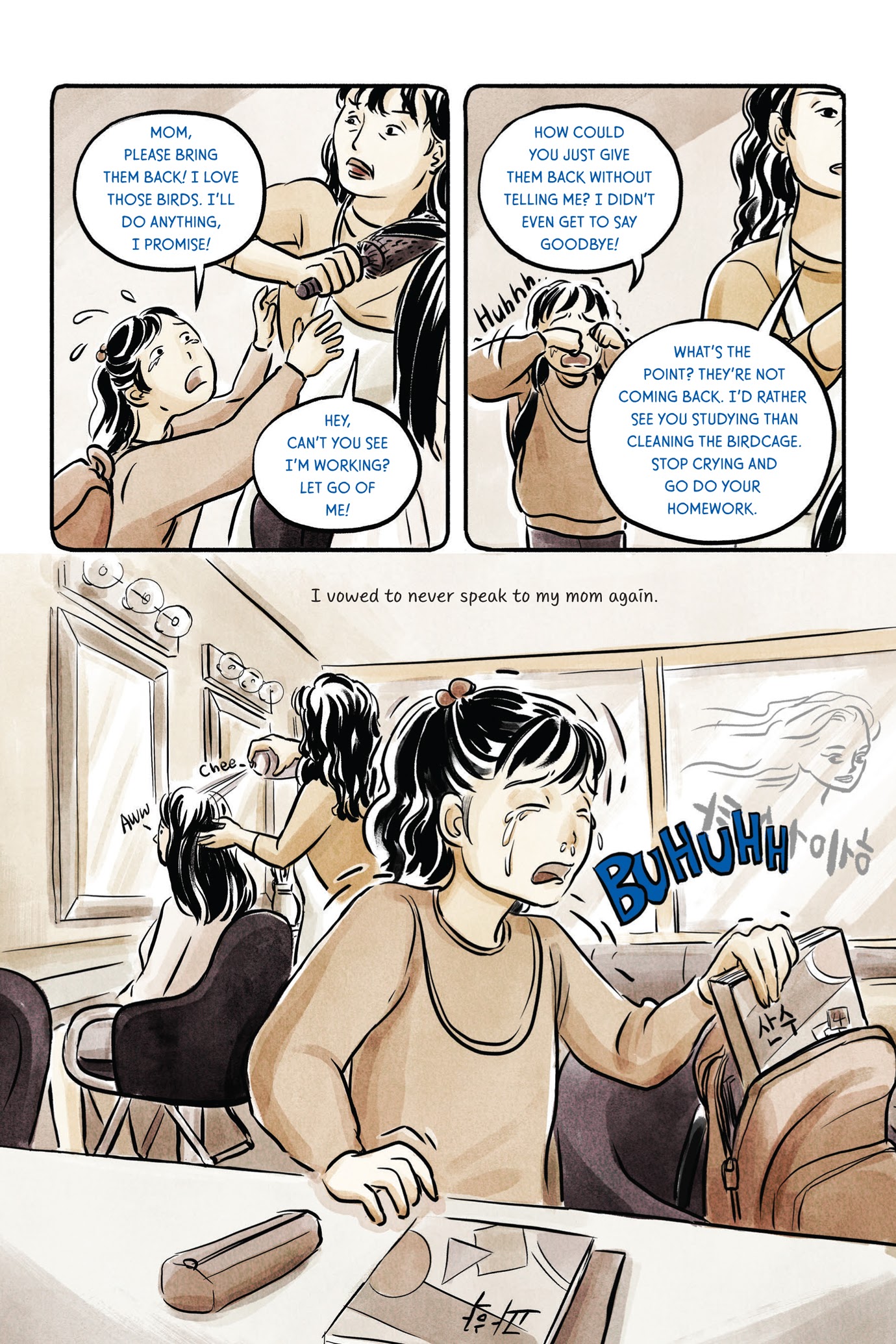 Read online Almost American Girl: An Illustrated Memoir comic -  Issue # TPB (Part 1) - 44