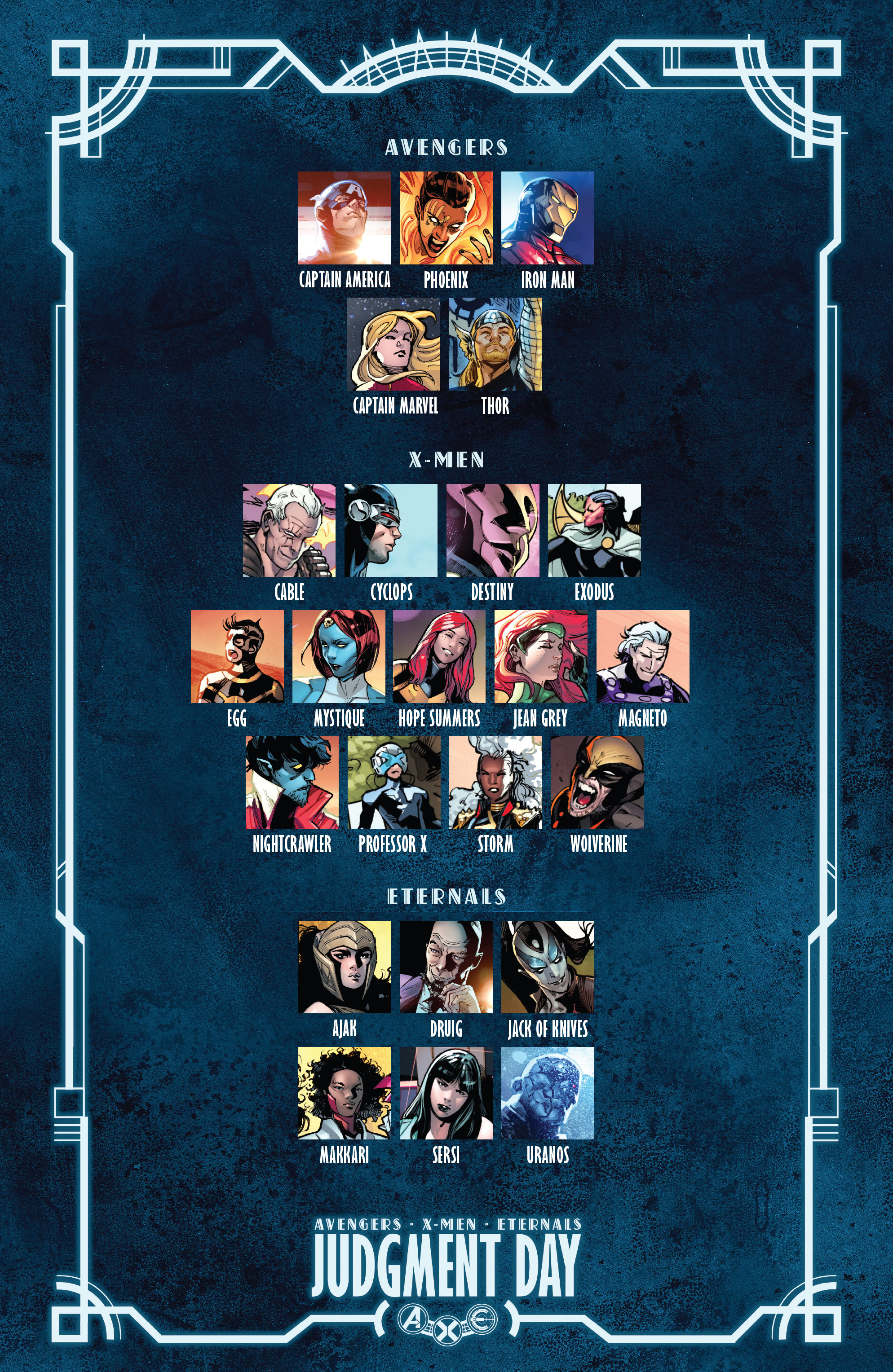 Read online A.X.E.: Judgment Day comic -  Issue #1 - 4