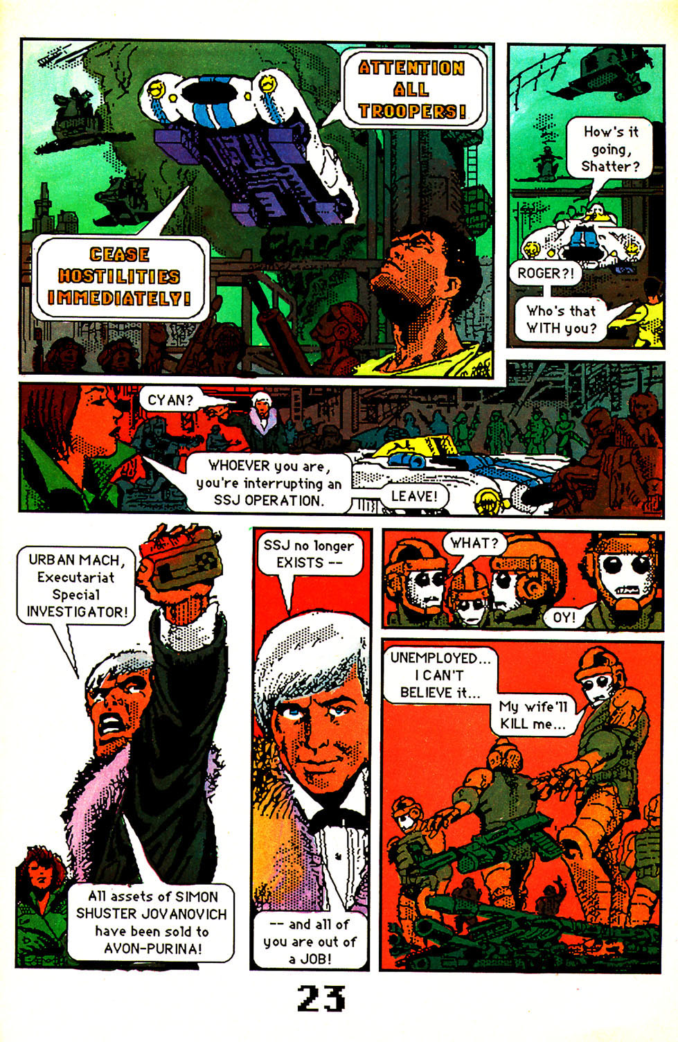 Read online Shatter comic -  Issue #4 - 26