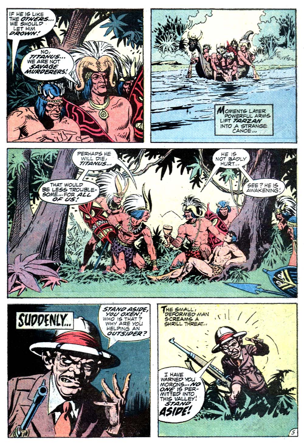 Read online Tarzan (1972) comic -  Issue #211 - 8