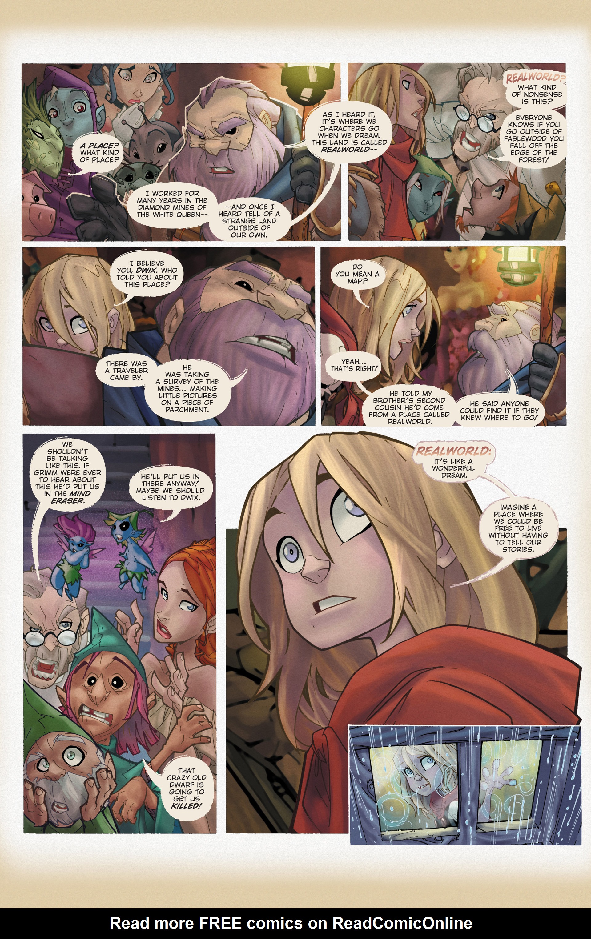 Read online Fairy Quest: Outlaws comic -  Issue #1 - 14