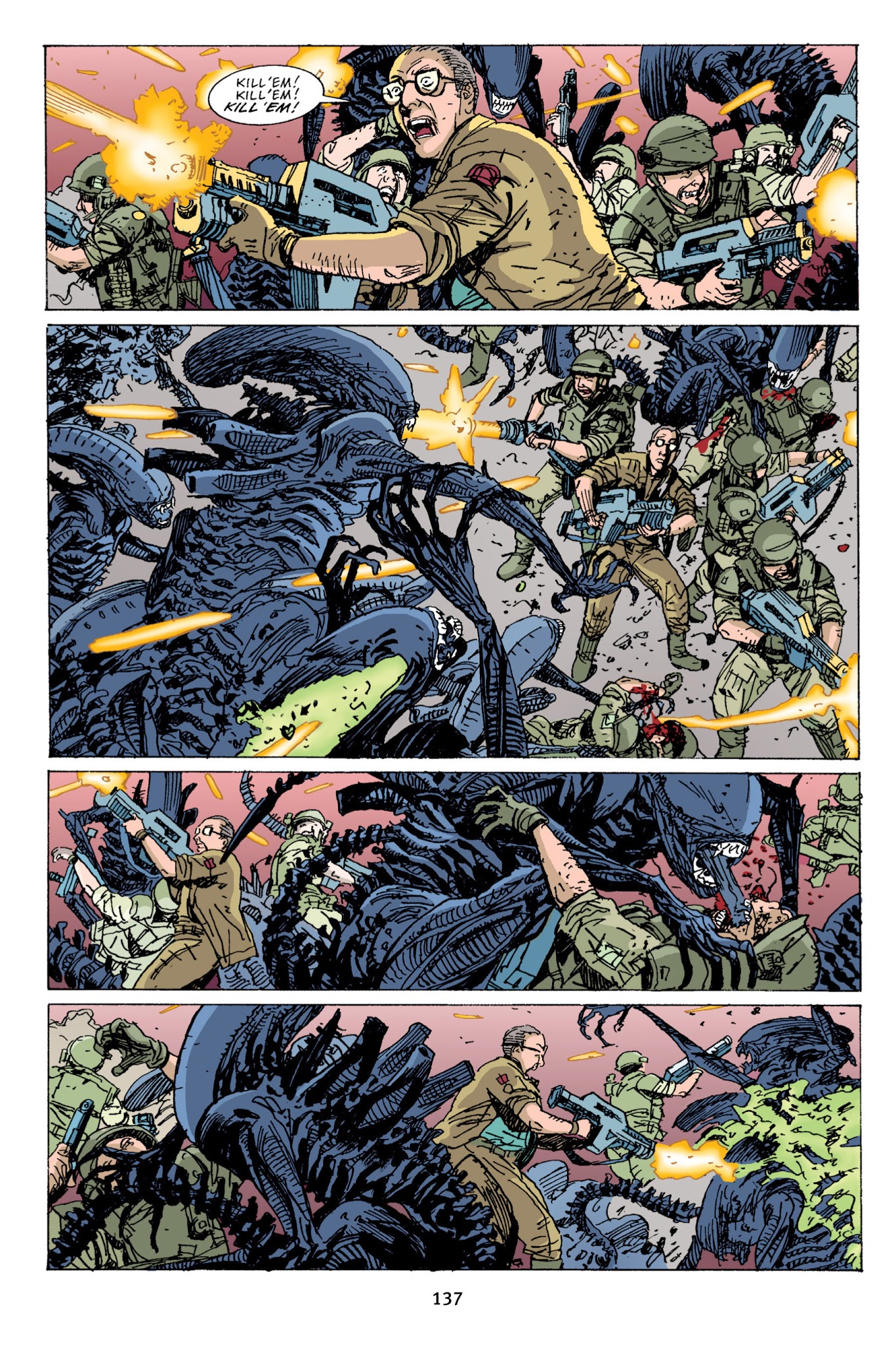 Read online Aliens Omnibus comic -  Issue # TPB 5 - 134