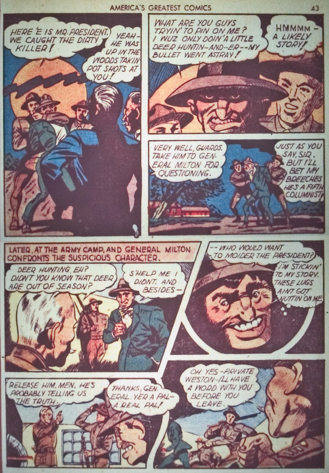 Read online America's Greatest Comics comic -  Issue #1 - 46