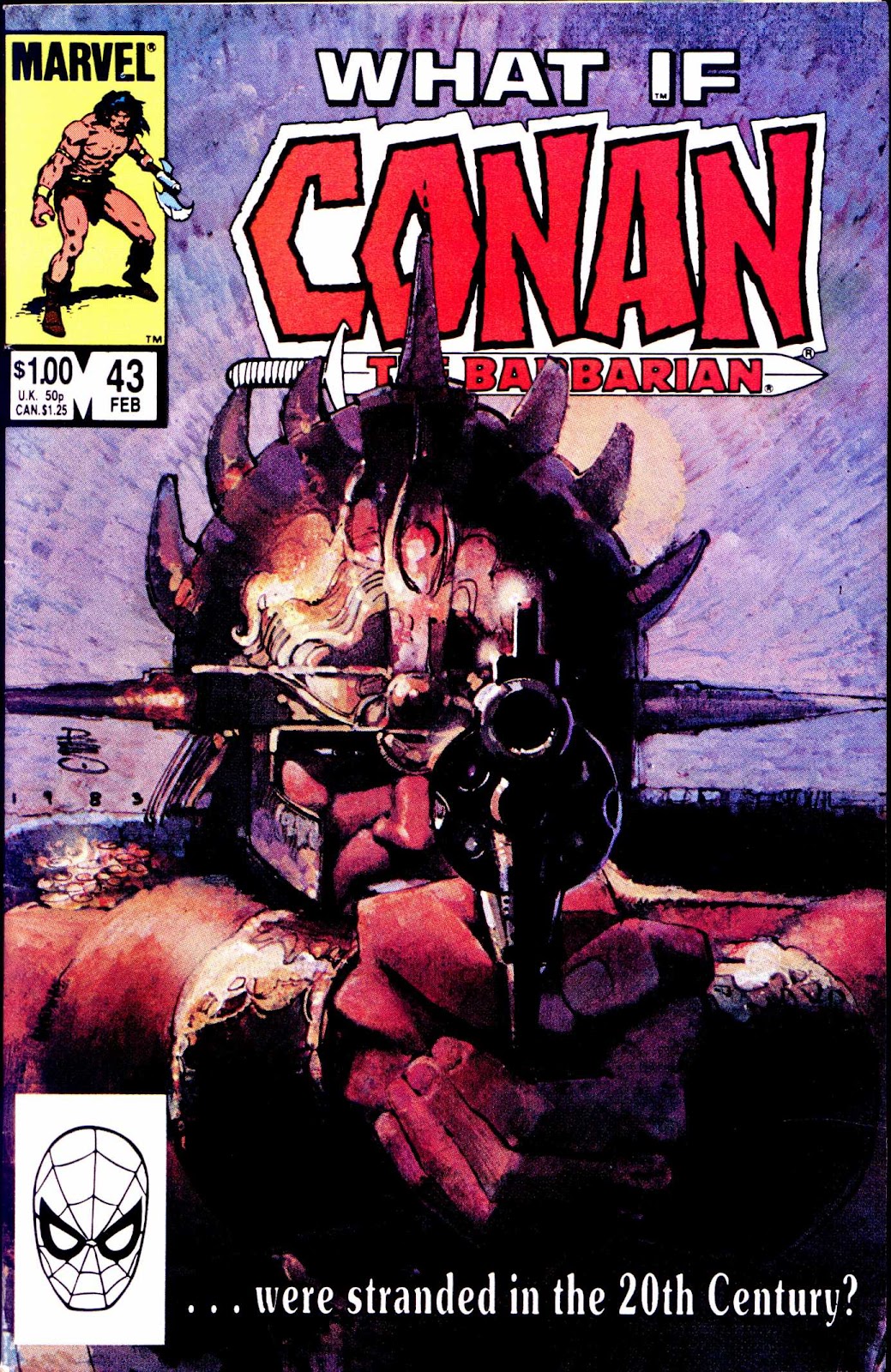 <{ $series->title }} issue 43 - Conan the Barbarian were stranded in the 20th century - Page 1