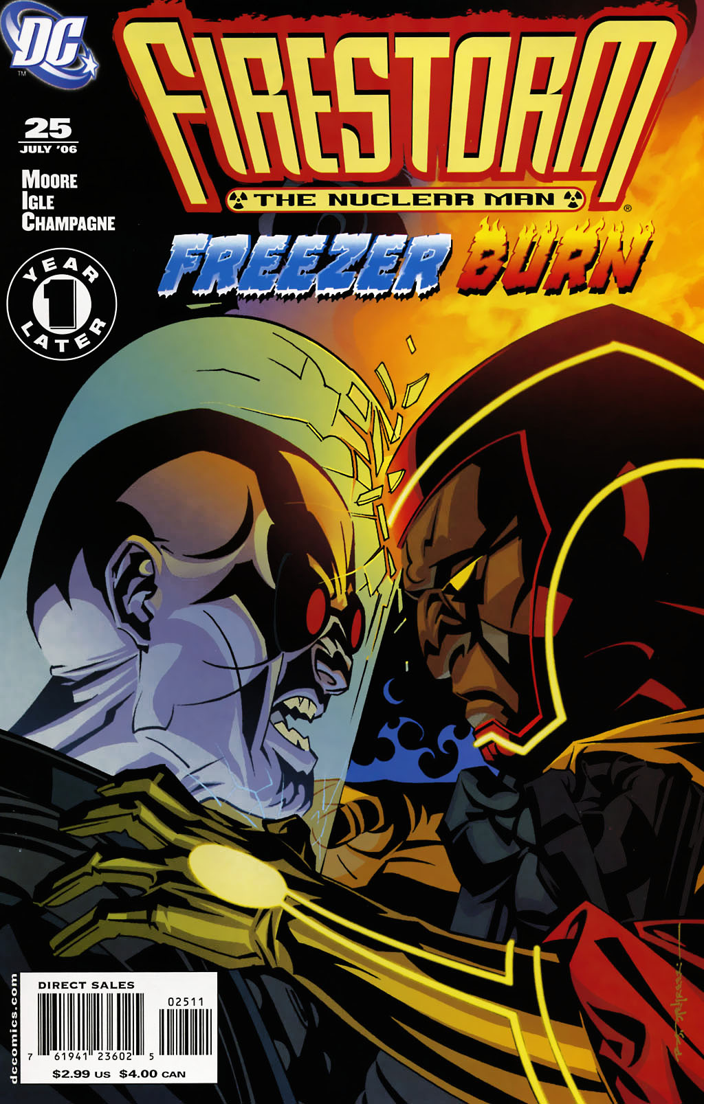 Read online Firestorm (2004) comic -  Issue #25 - 1