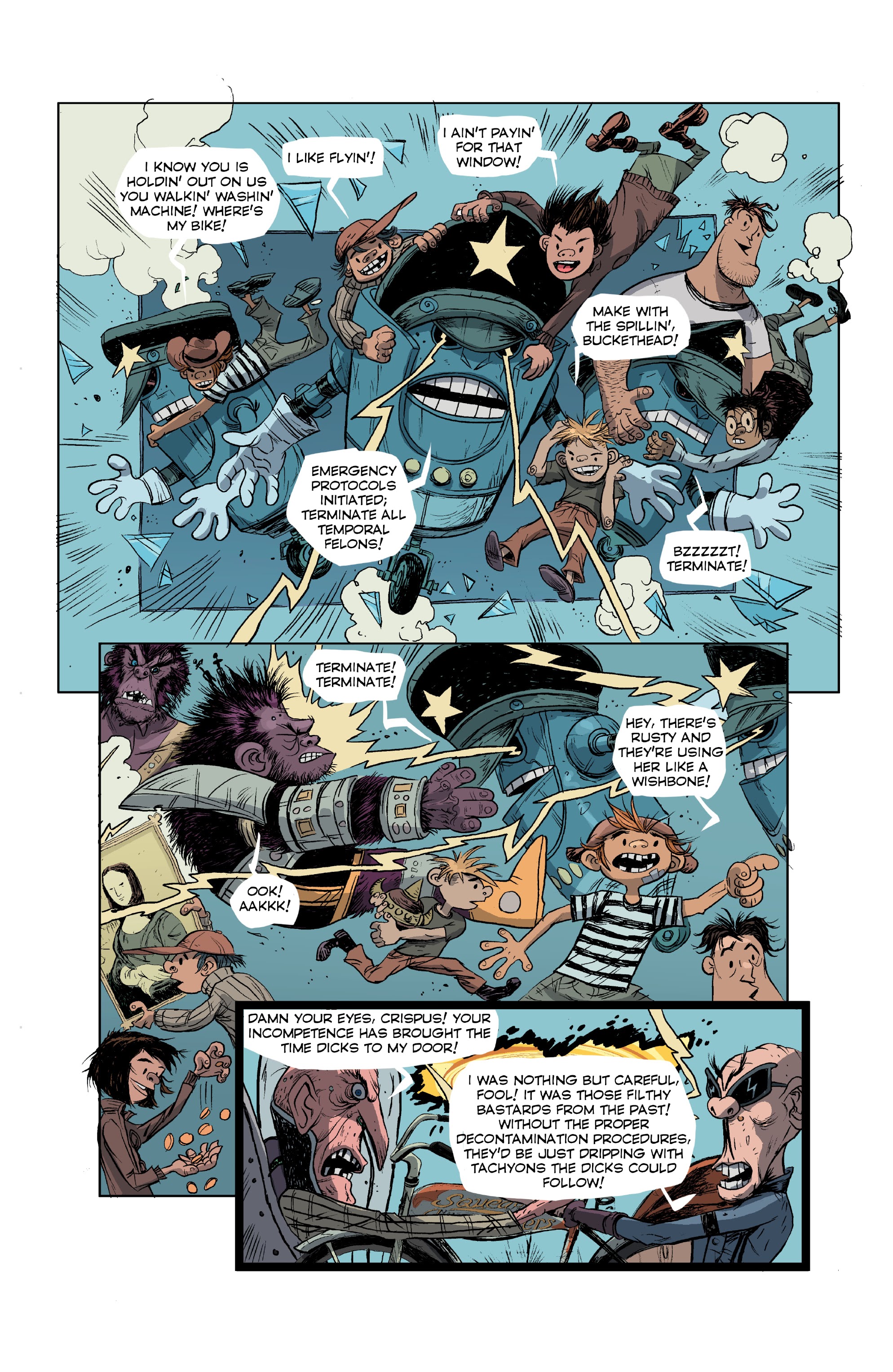 Read online The Unholy Bastards vs. the Future! comic -  Issue # Full - 20