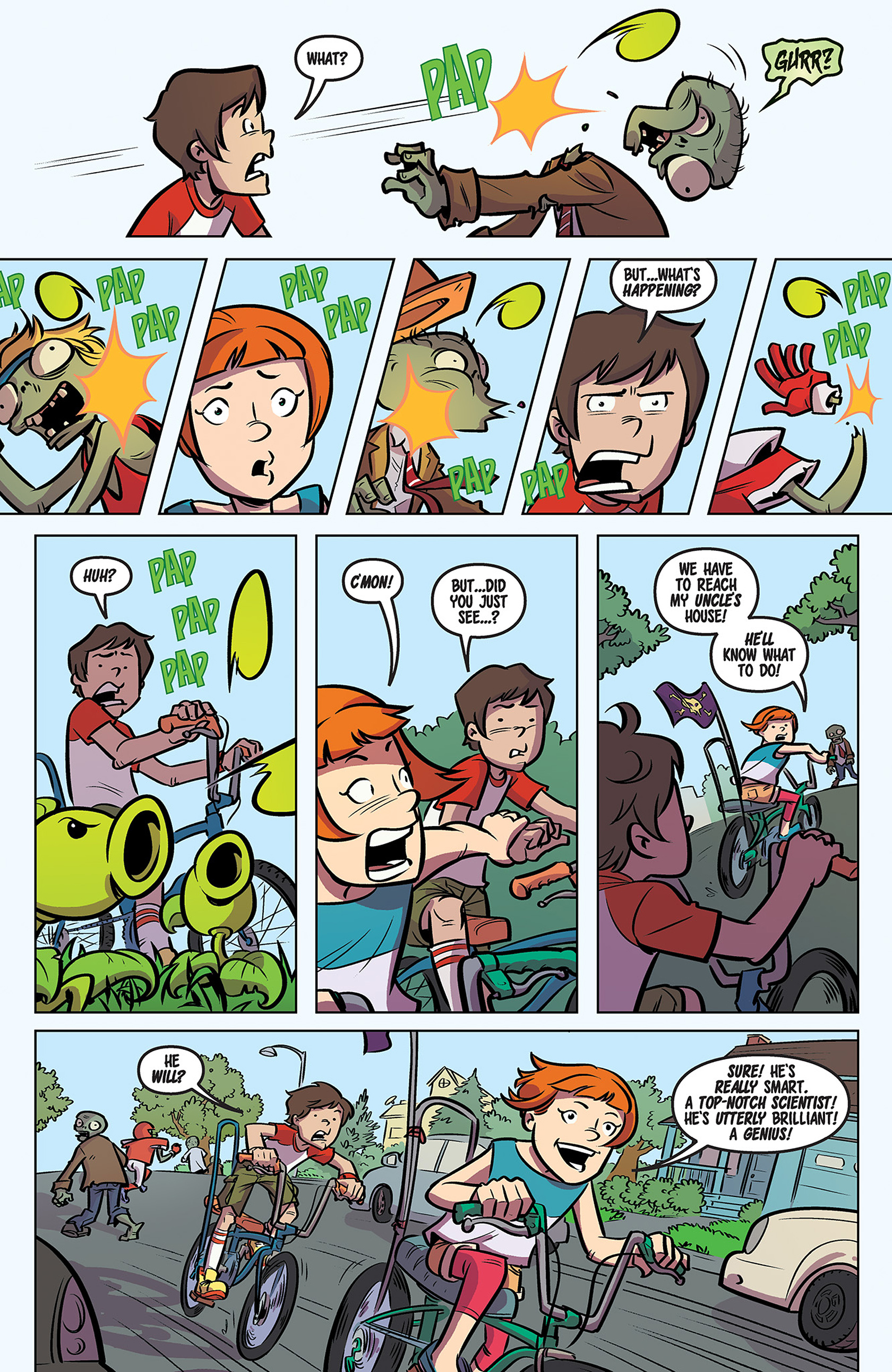Read online Plants vs. Zombies: Lawnmageddon comic -  Issue #1 - 13
