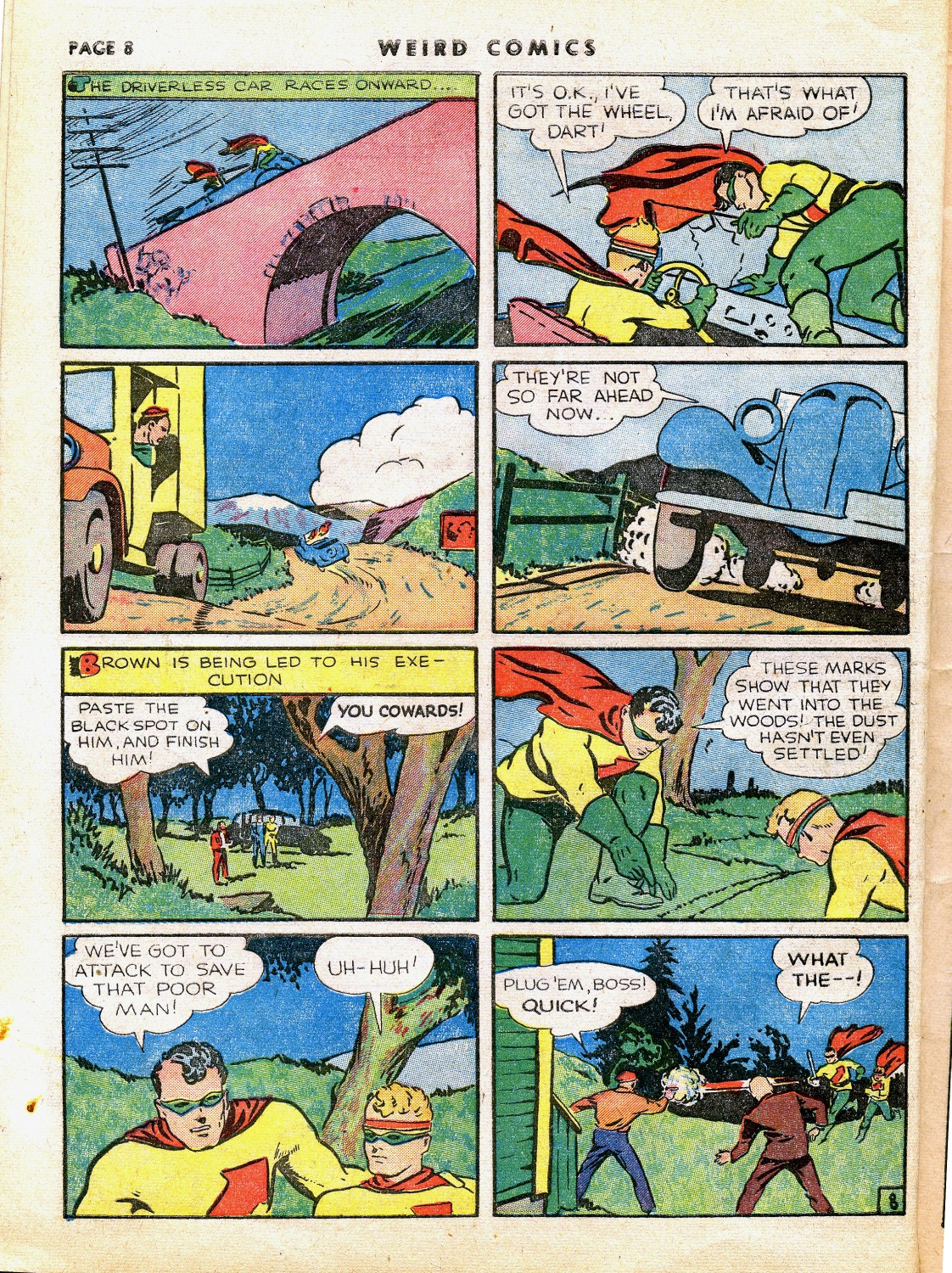 Read online Weird Comics comic -  Issue #7 - 10