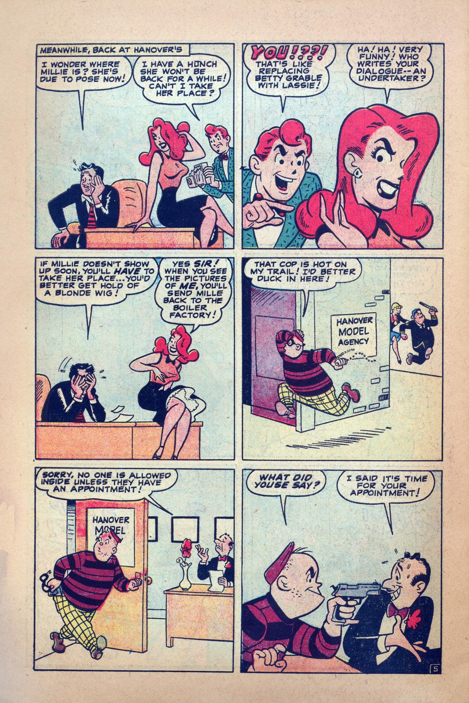 Read online Millie the Model comic -  Issue #25 - 30