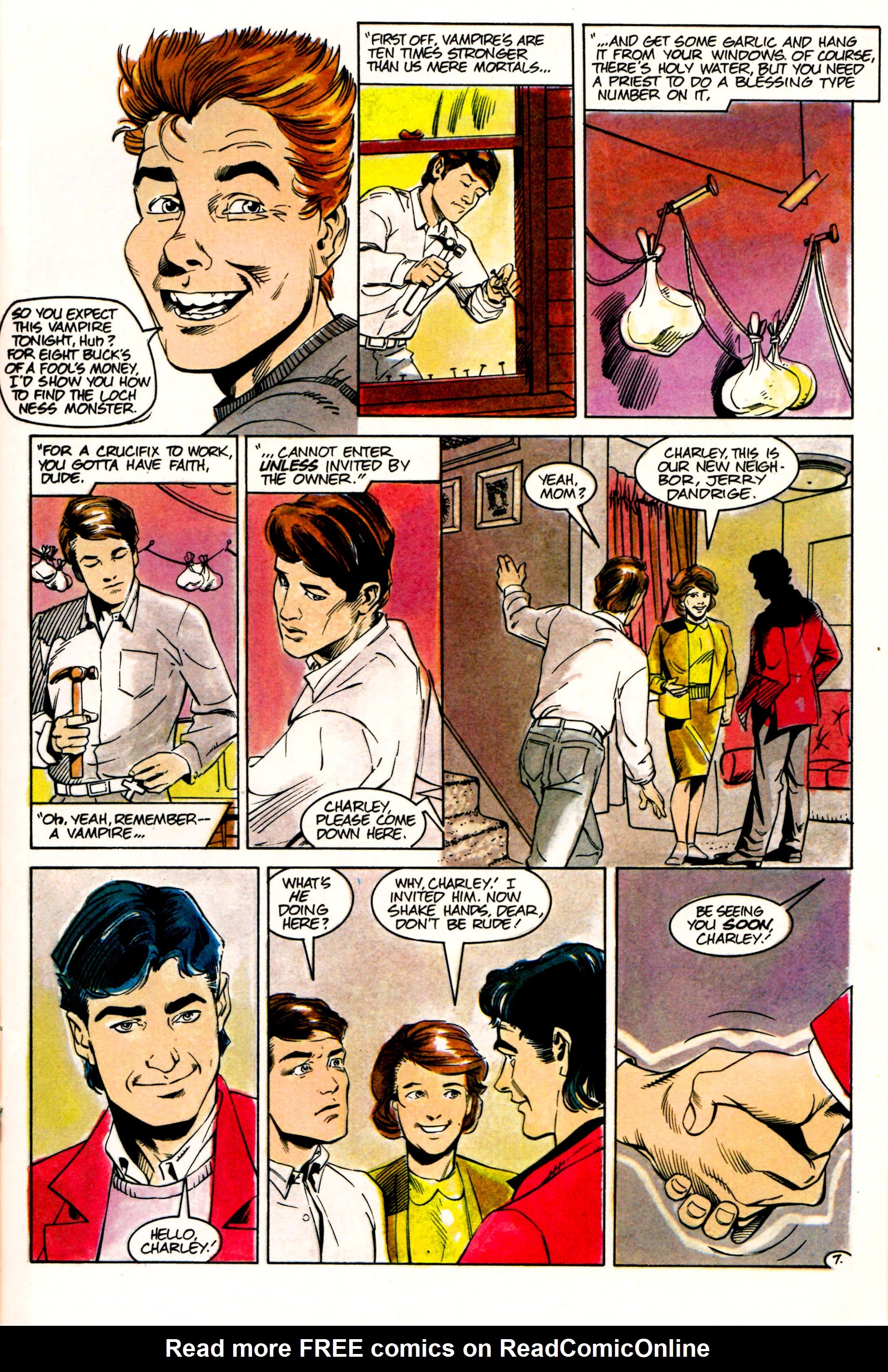 Read online Fright Night (1988) comic -  Issue #1 - 9