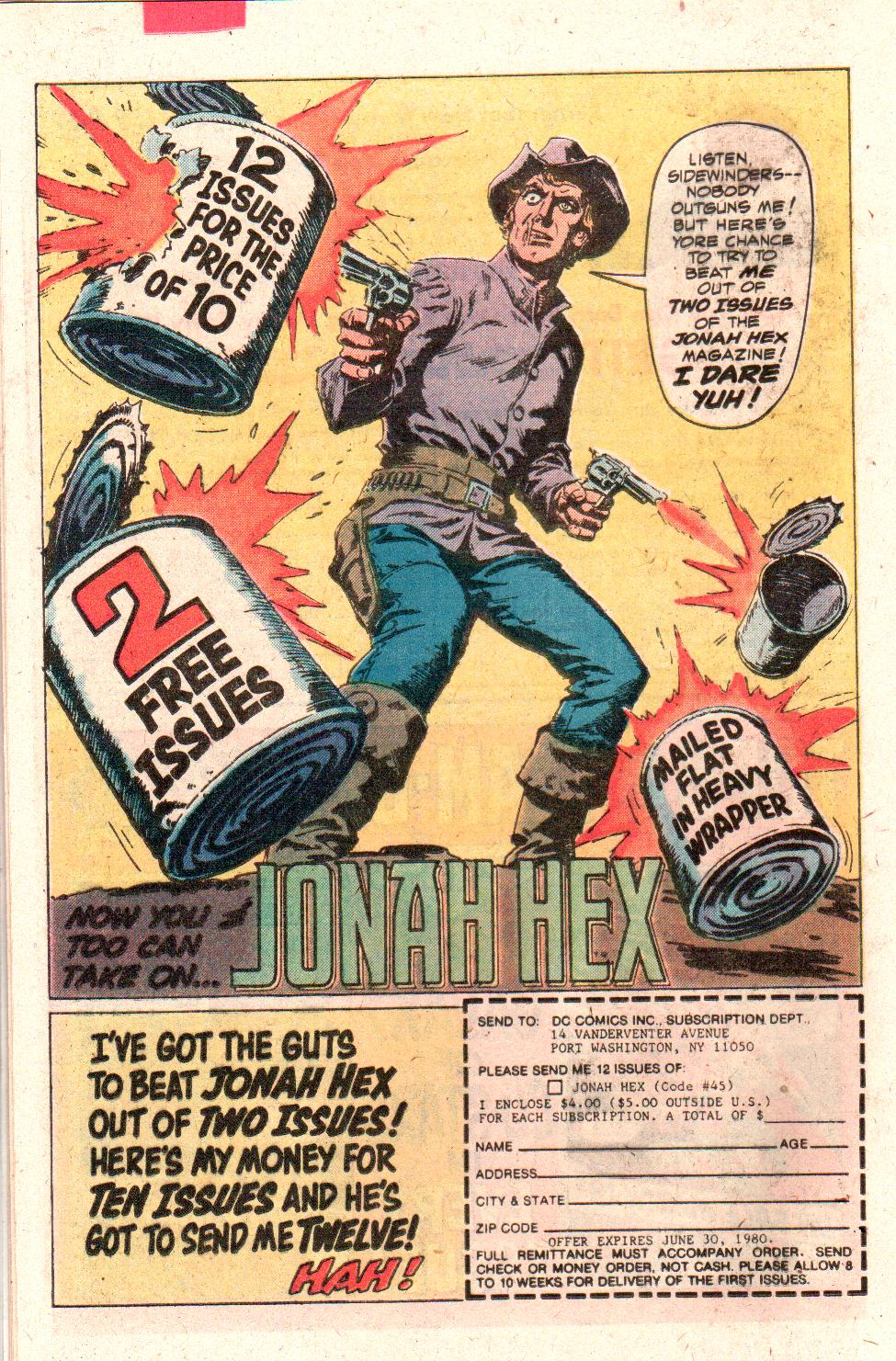 Read online Jonah Hex (1977) comic -  Issue #37 - 24
