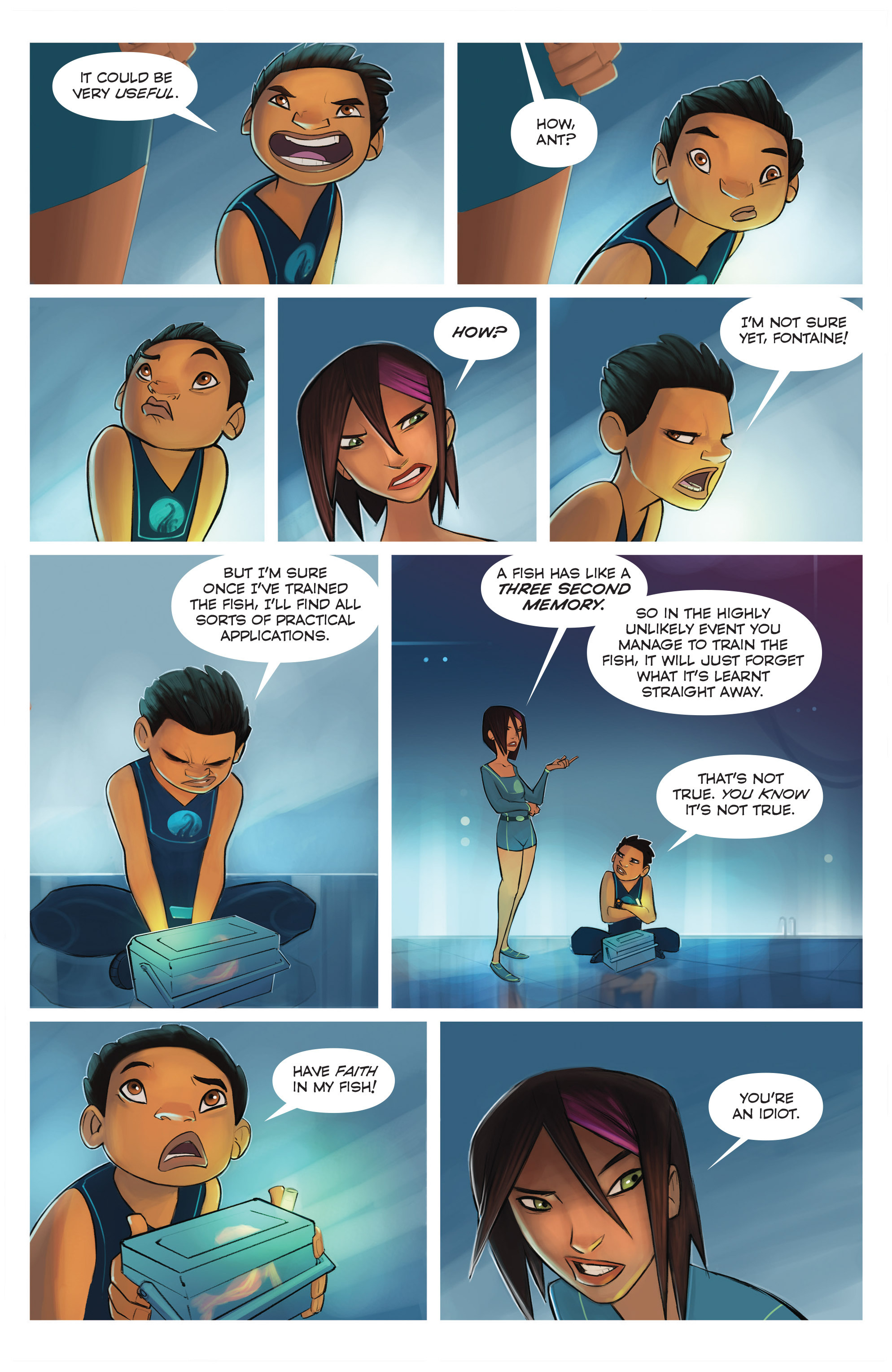 Read online The Deep comic -  Issue #1 - 8