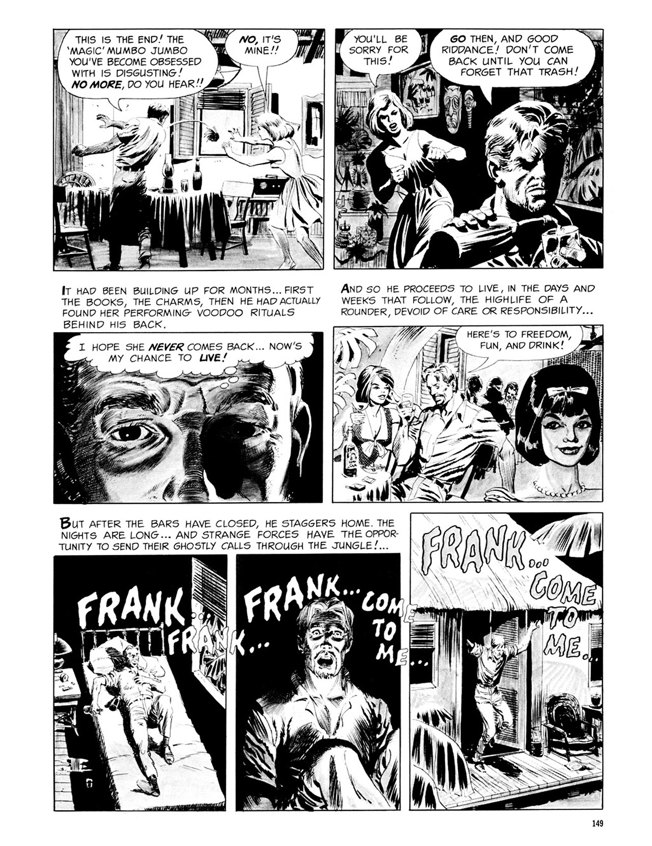 Read online Eerie Archives comic -  Issue # TPB 3 - 150