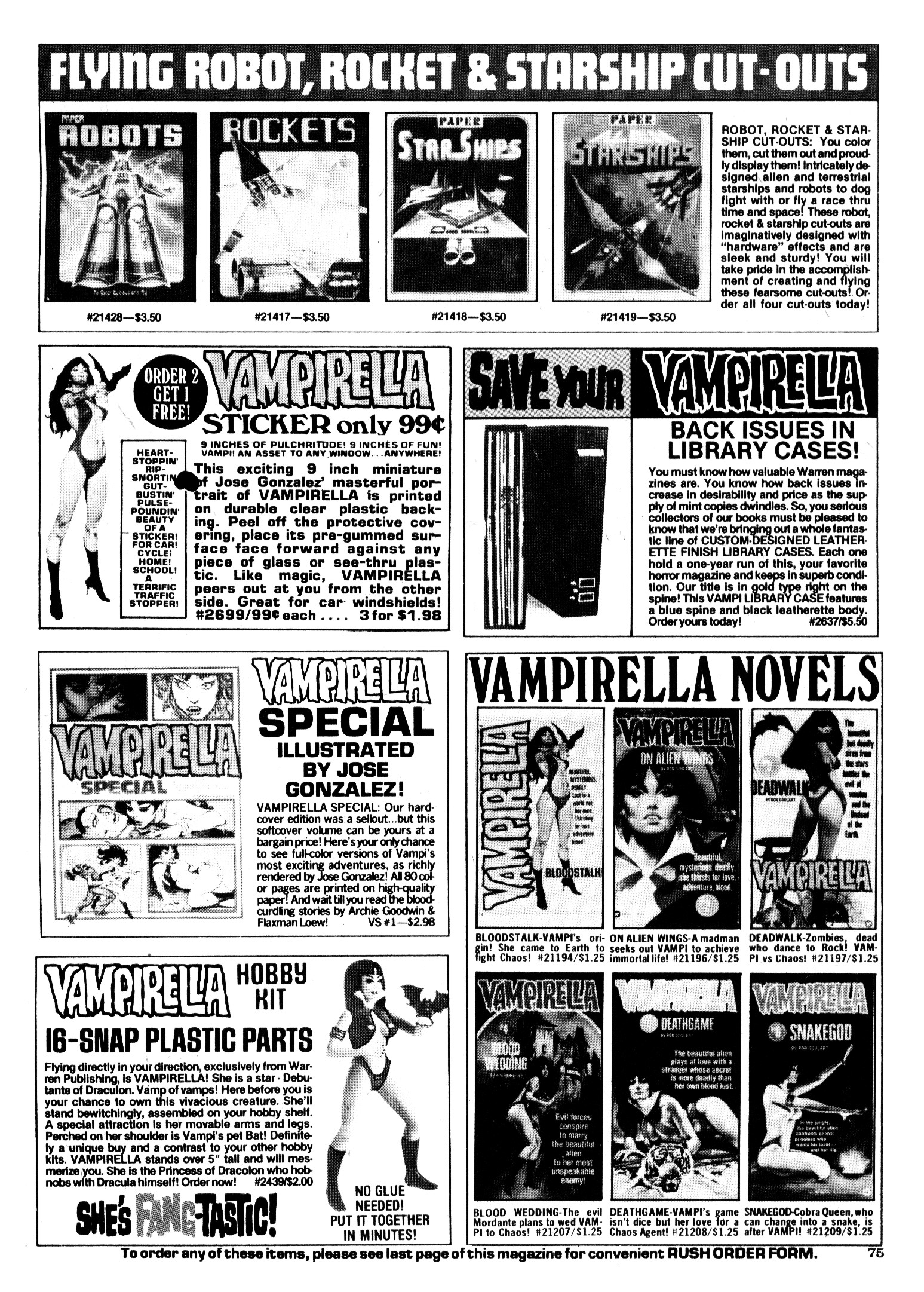 Read online Vampirella (1969) comic -  Issue #108 - 75