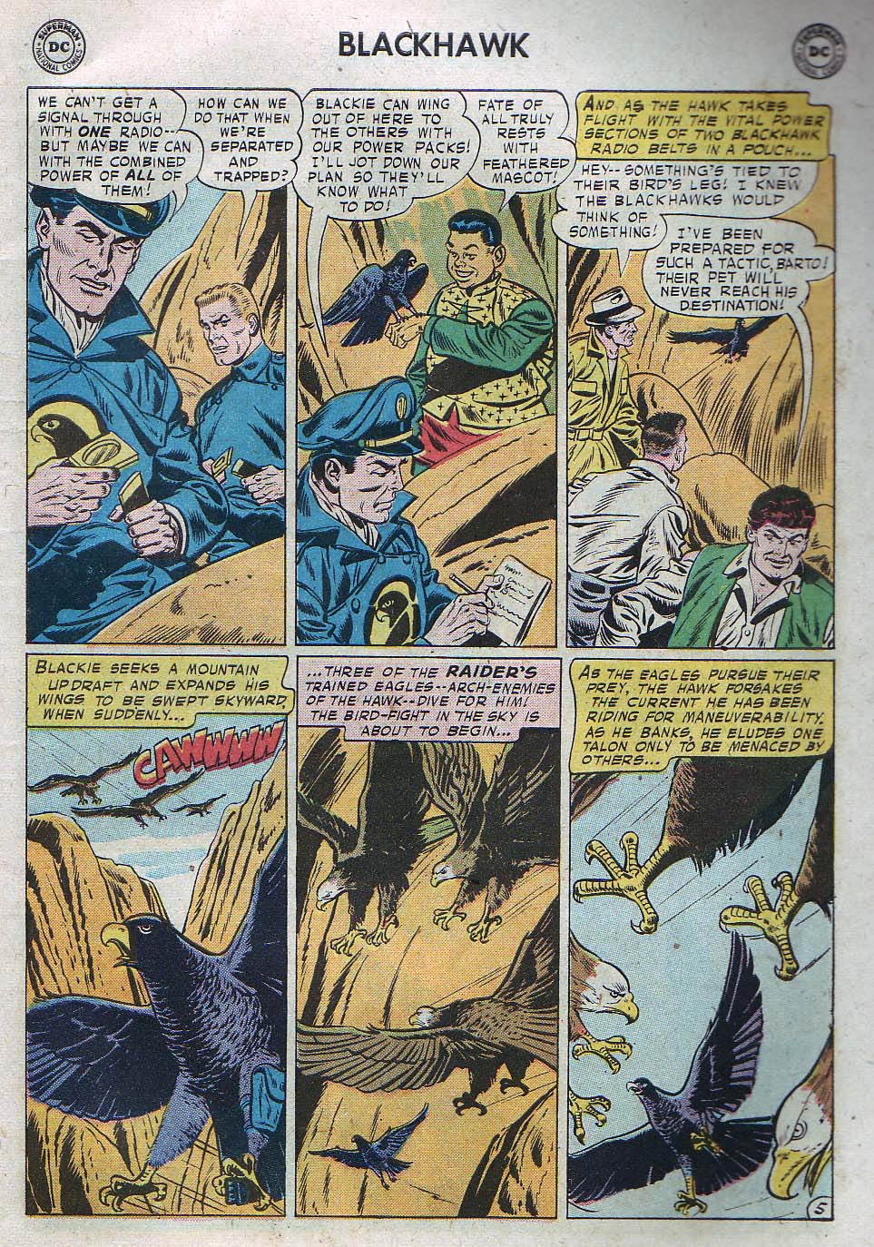 Read online Blackhawk (1957) comic -  Issue #127 - 7