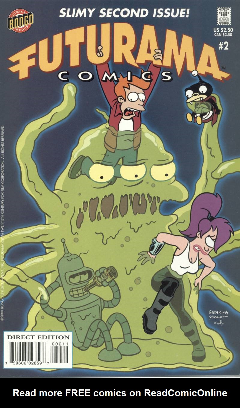 Read online Futurama Comics comic -  Issue #2 - 1