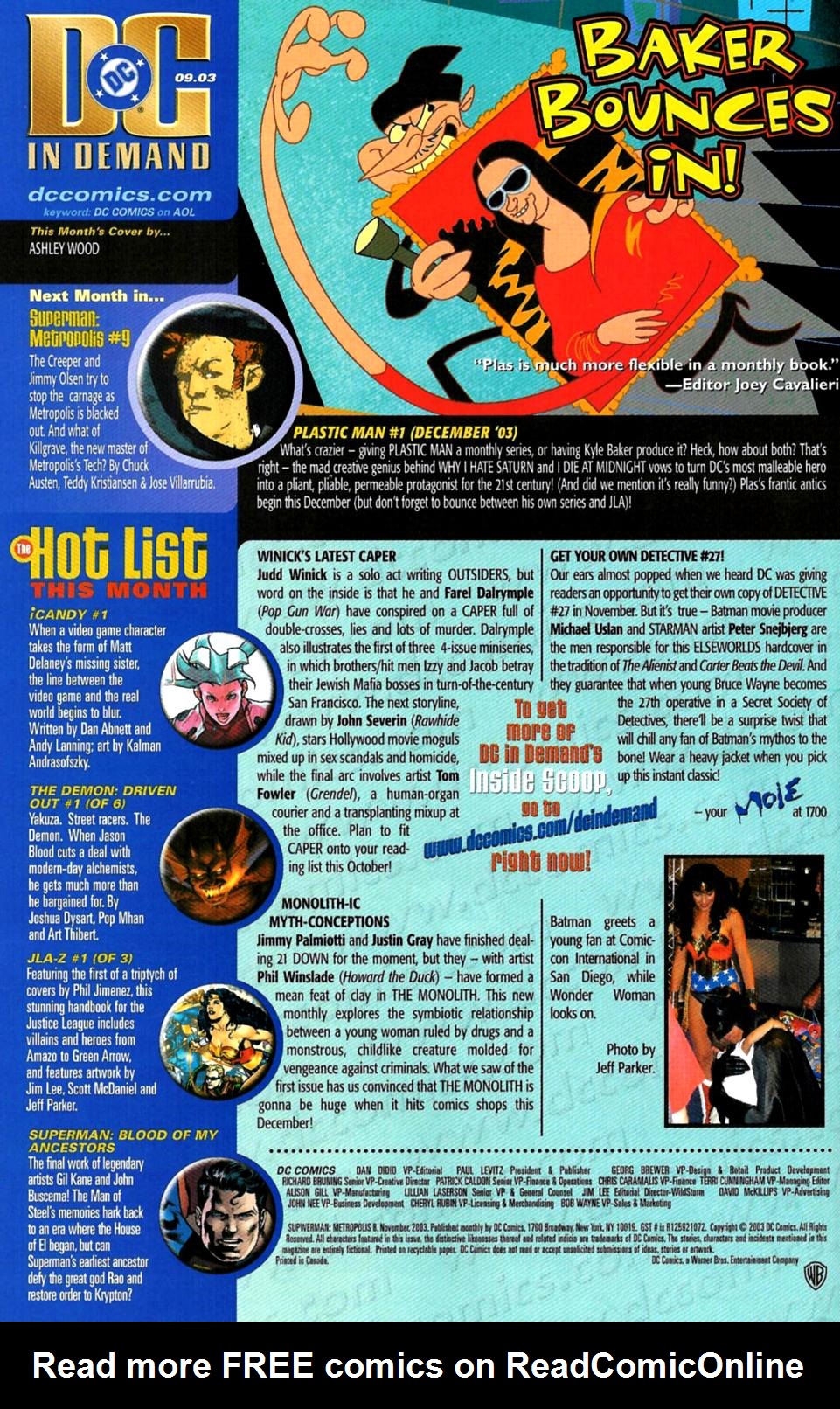 Read online Superman: Metropolis comic -  Issue #8 - 24