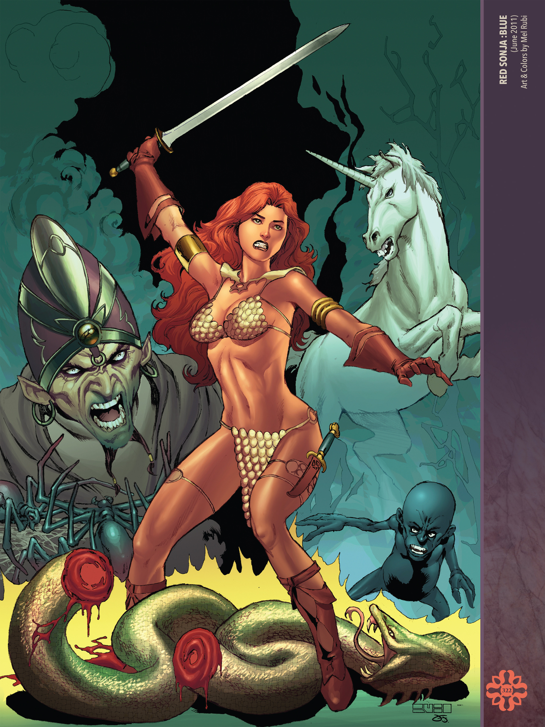 Read online The Art of Red Sonja comic -  Issue # TPB 2 (Part 4) - 23