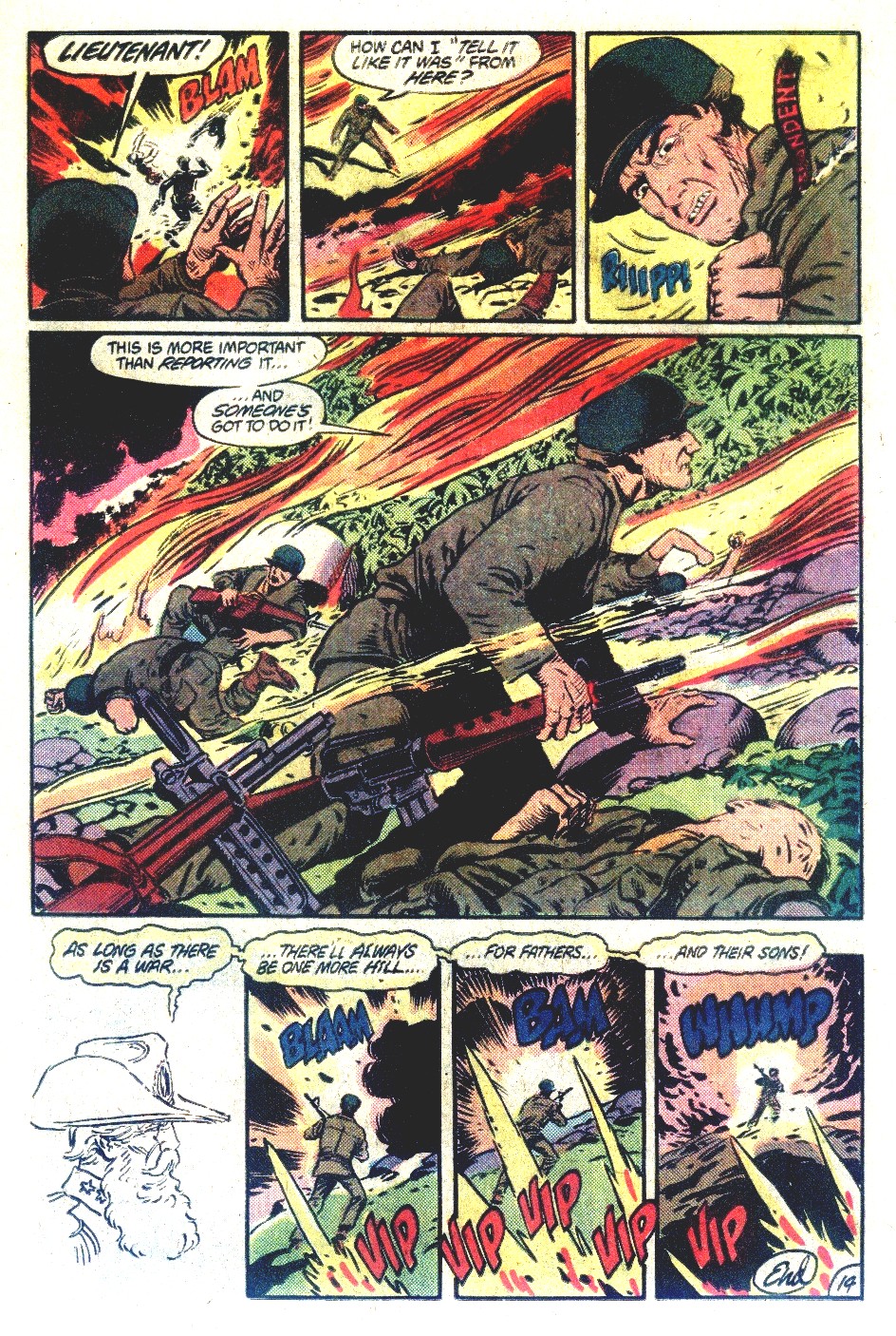 Read online G.I. Combat (1952) comic -  Issue #254 - 18