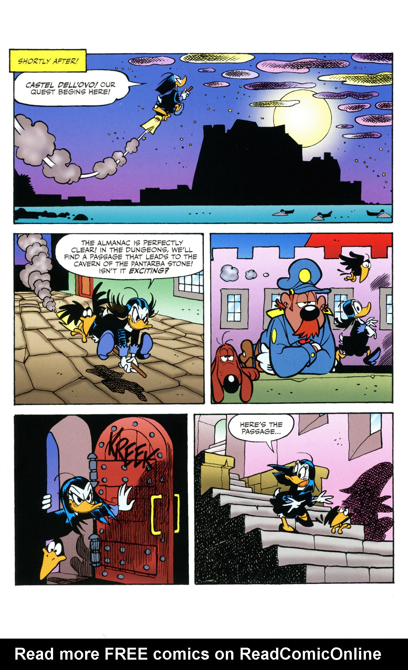 Read online Disney Giant Halloween Hex comic -  Issue # Full - 19