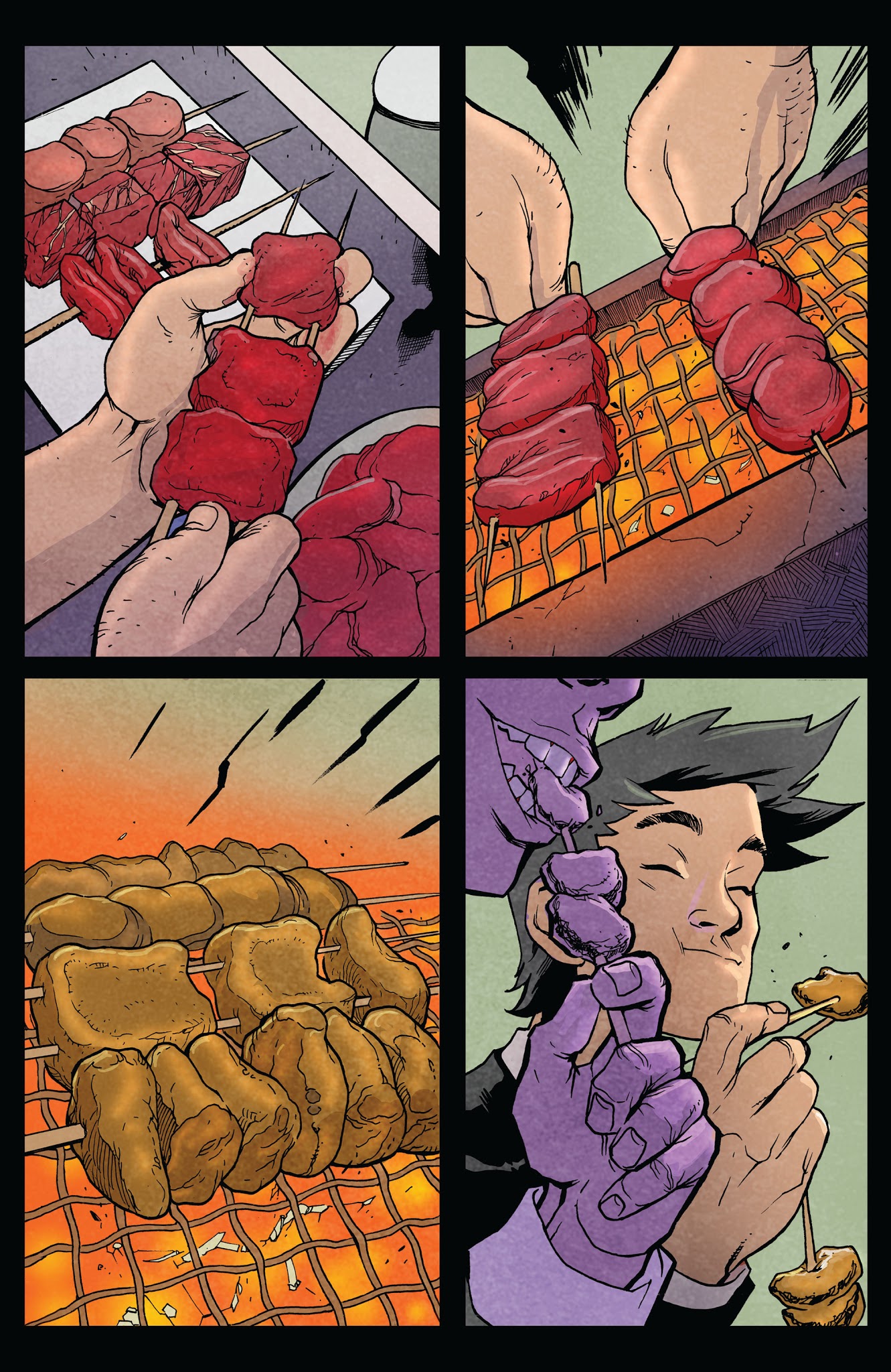 Read online Get Jiro!: Blood & Sushi comic -  Issue # TPB - 57