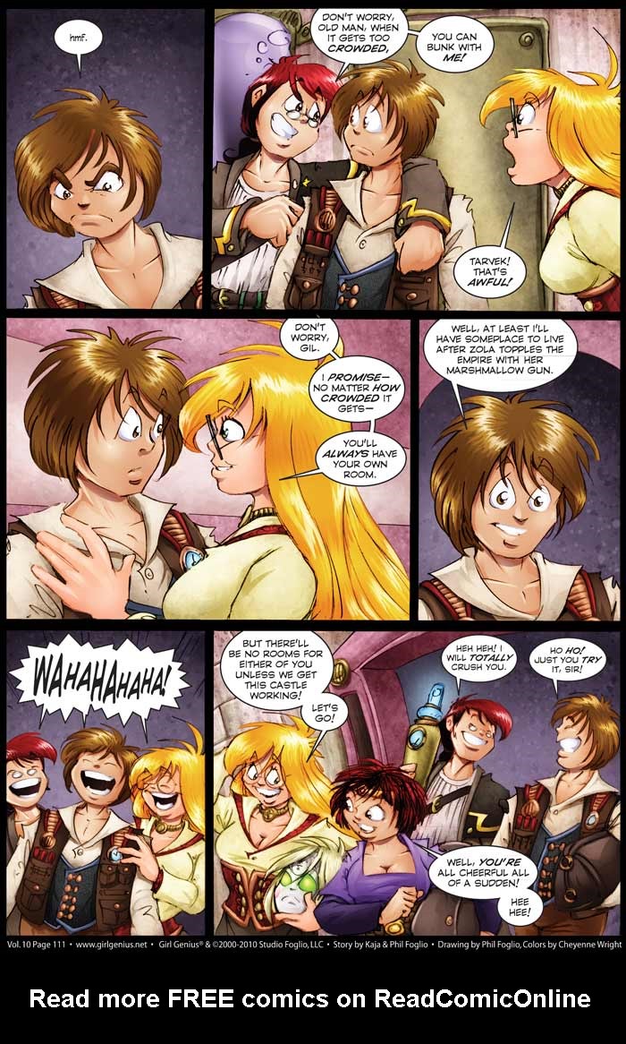 Read online Girl Genius (2002) comic -  Issue #10 - 113