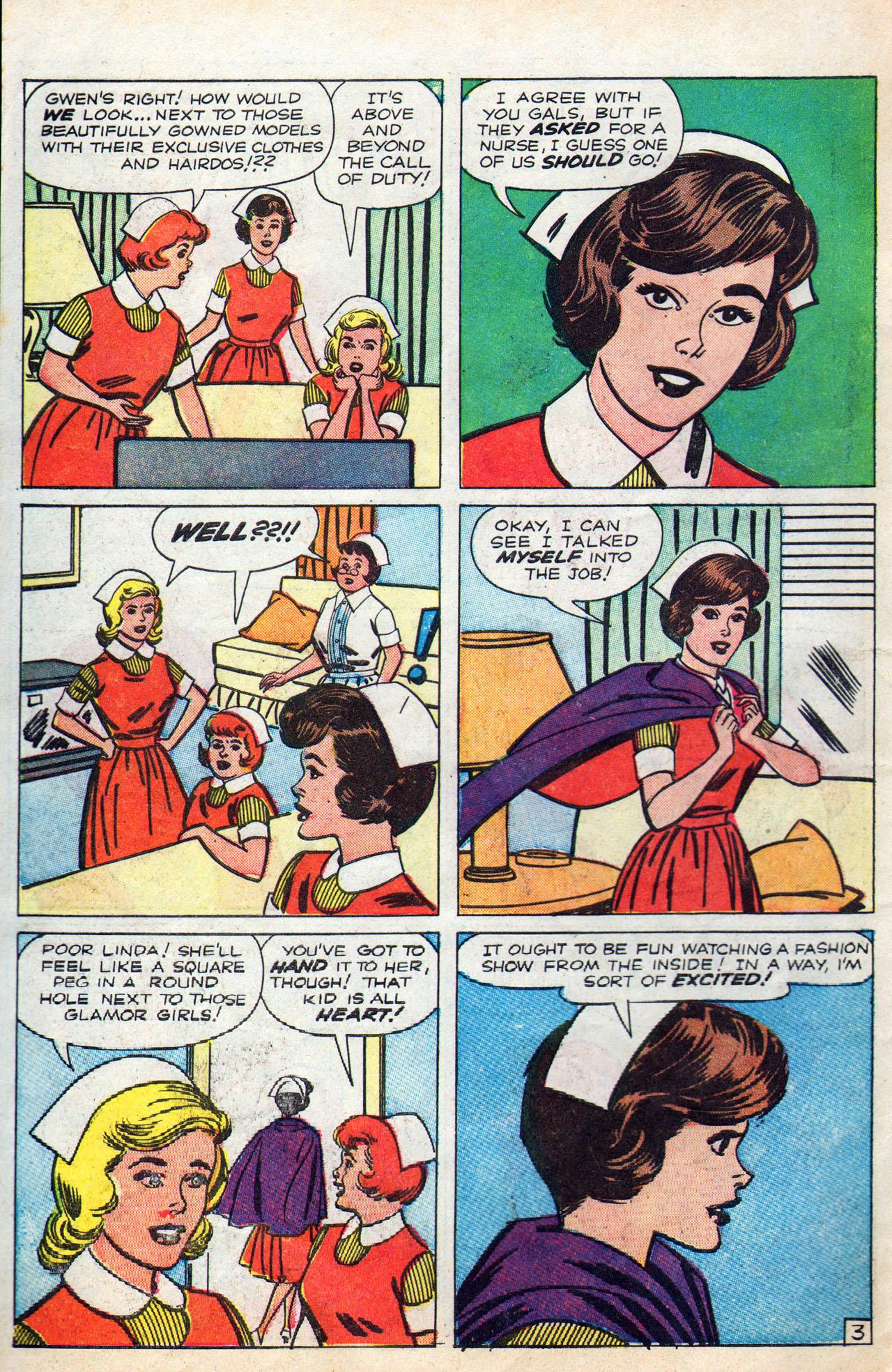 Read online Linda Carter, Student Nurse comic -  Issue #7 - 30