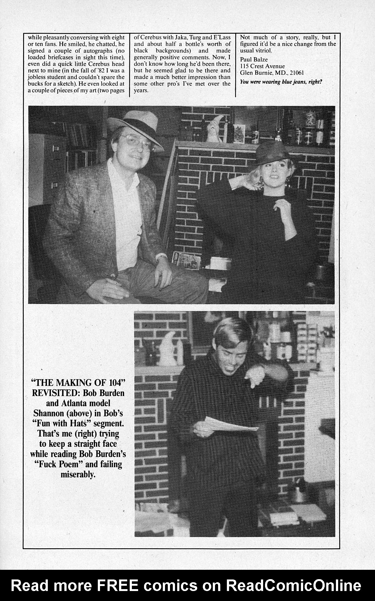 Read online Cerebus comic -  Issue #110 - 23