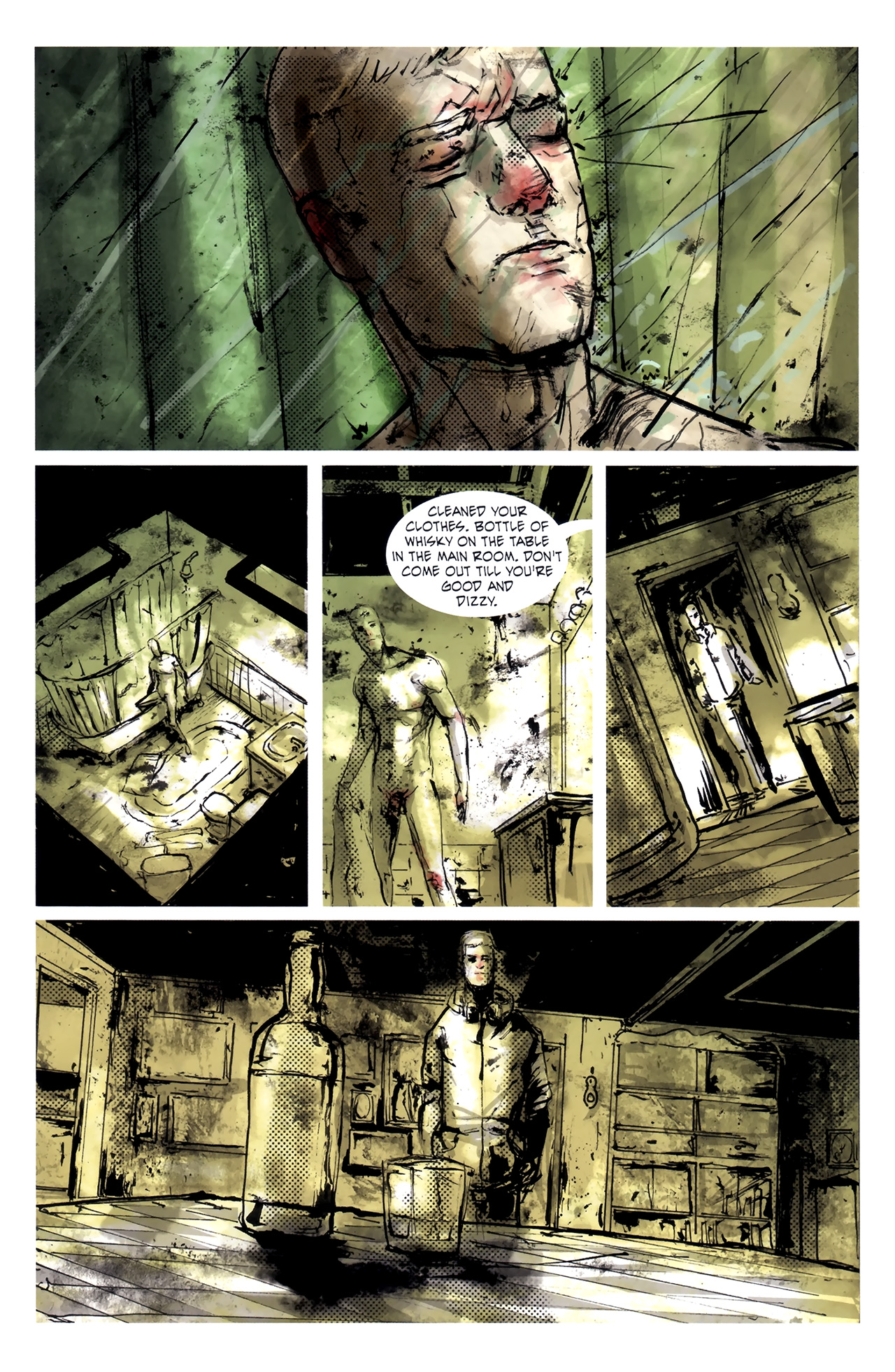 Read online Green Wake comic -  Issue #1 - 10