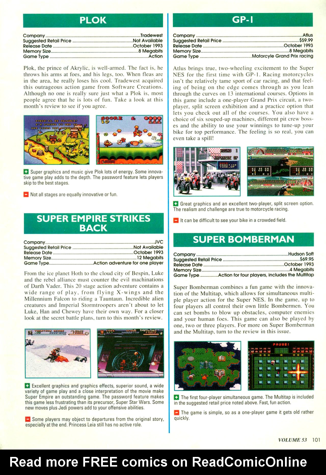 Read online Nintendo Power comic -  Issue #53 - 104