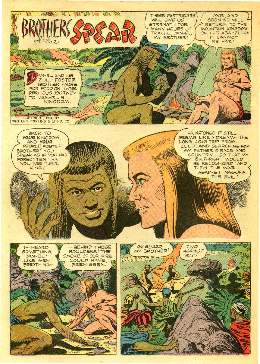 Read online Tarzan (1948) comic -  Issue #56 - 44