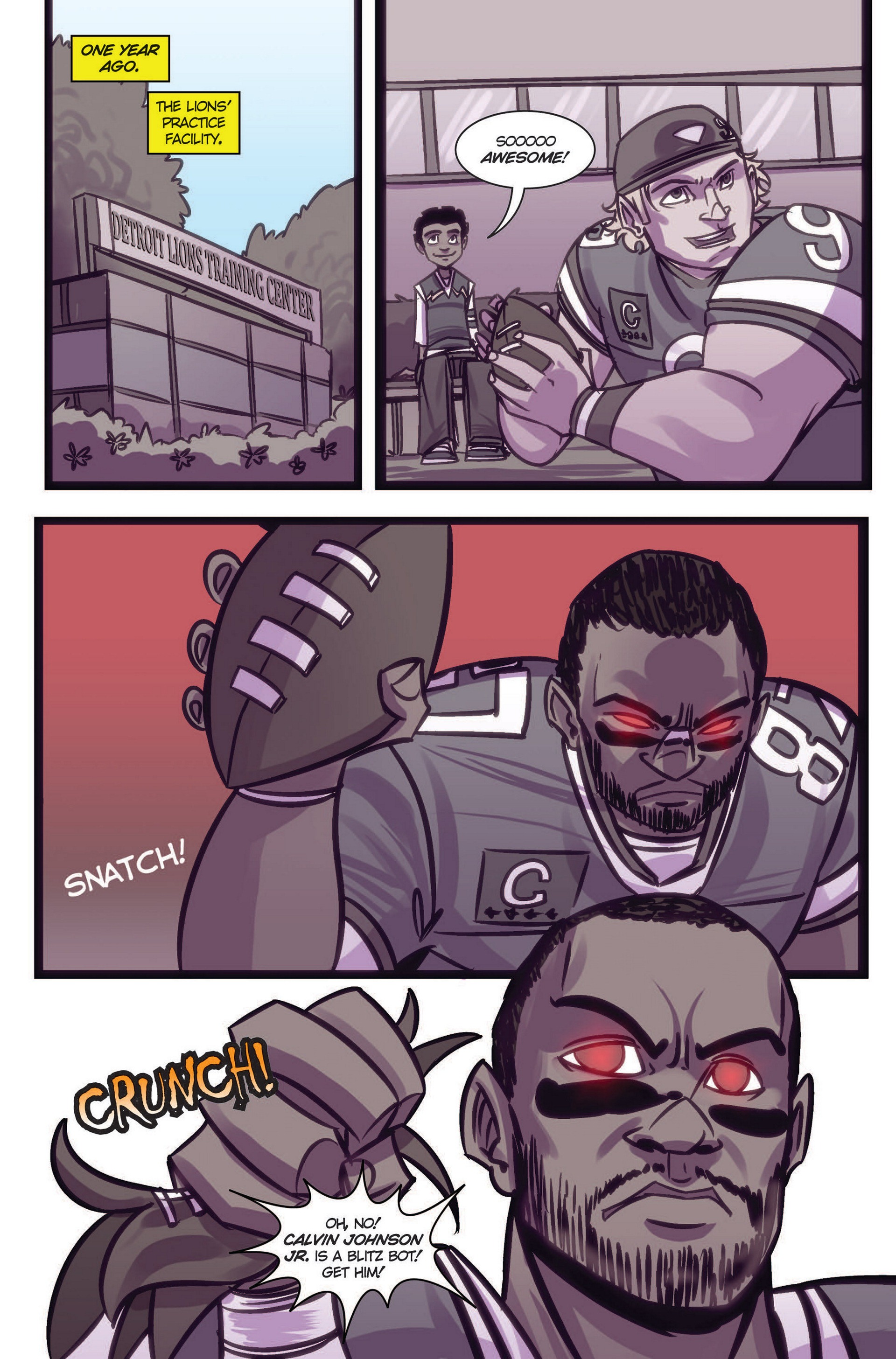 Read online NFL Rush Zone comic -  Issue # Full - 15