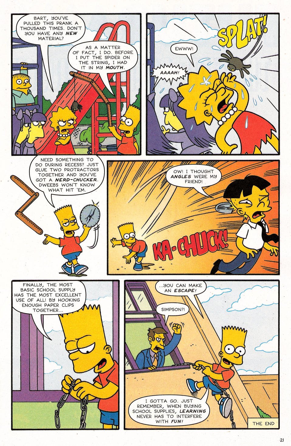 Read online Simpsons Comics Presents Bart Simpson comic -  Issue #31 - 23