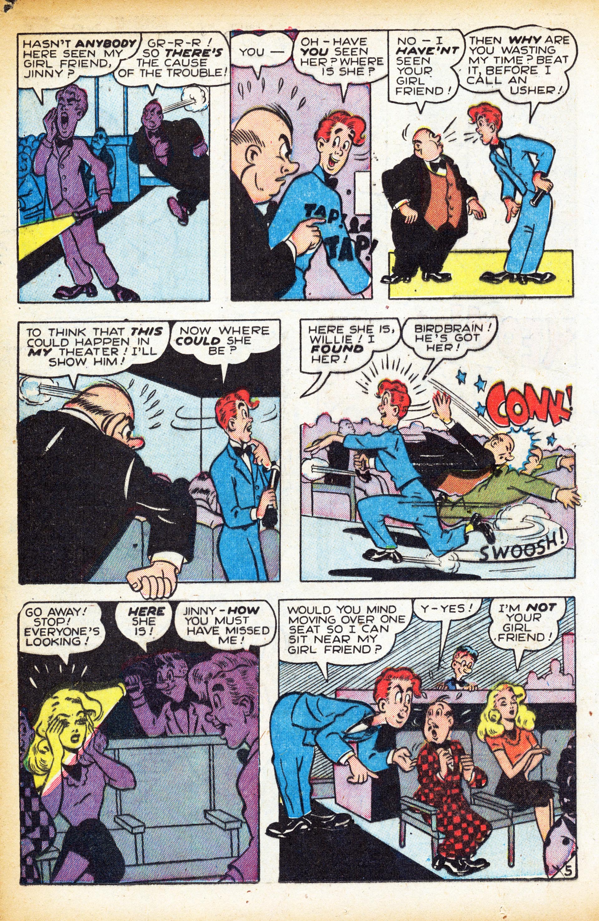 Read online Willie Comics (1946) comic -  Issue #16 - 16